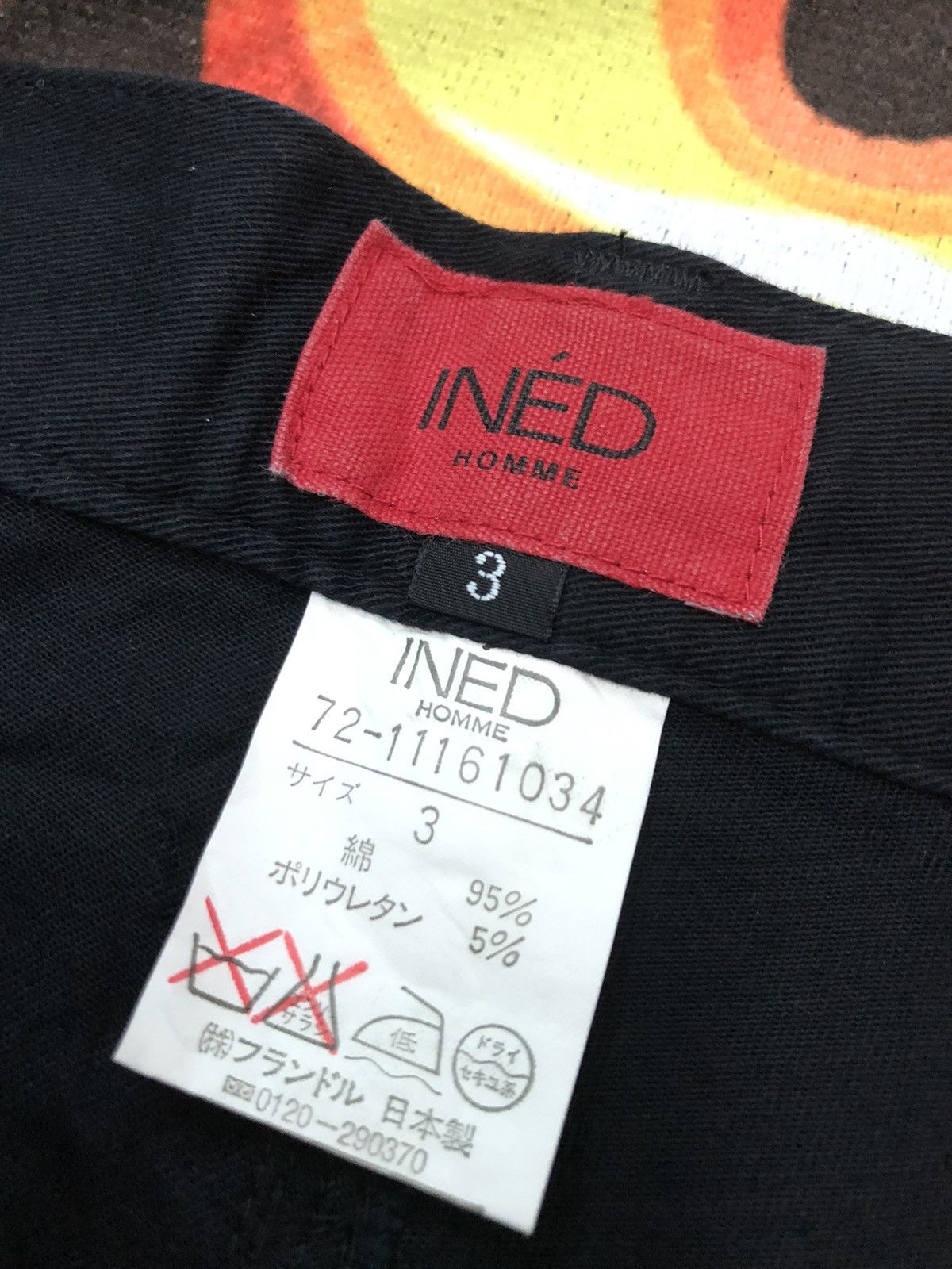 Japanese Brand × Vintage × Yohji Yamamoto VINTAGE INÉD HOMME BY YOHJI YAMAMOTO TROUSER PANTS Size US 30 / EU 46 - 4 Thumbnail