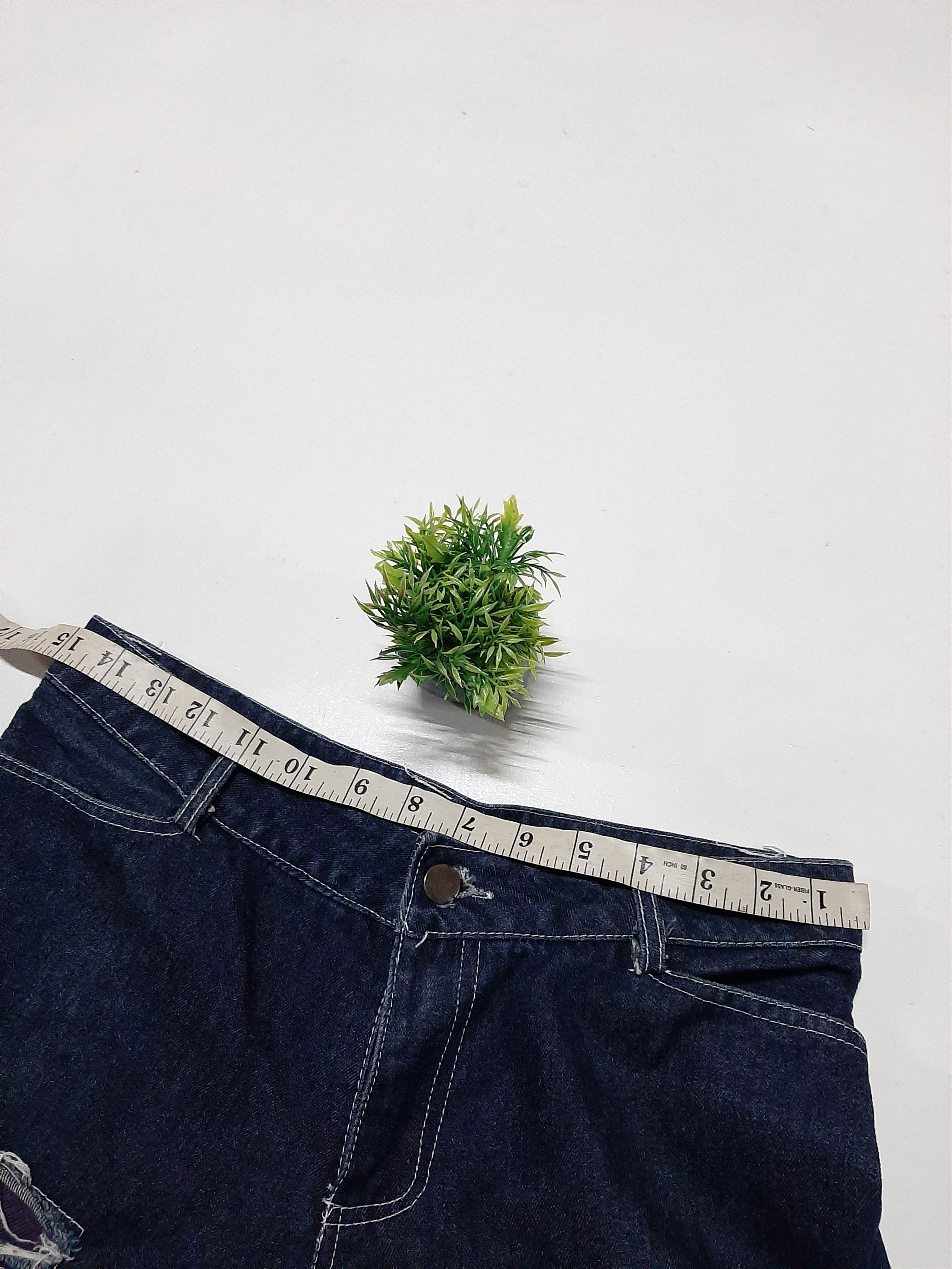 Japanese Brand × Seditionaries JAPANESE PUNK DENIM DISTRESSED PATCHWORK BLUE DENIM Size US 29 - 4 Thumbnail