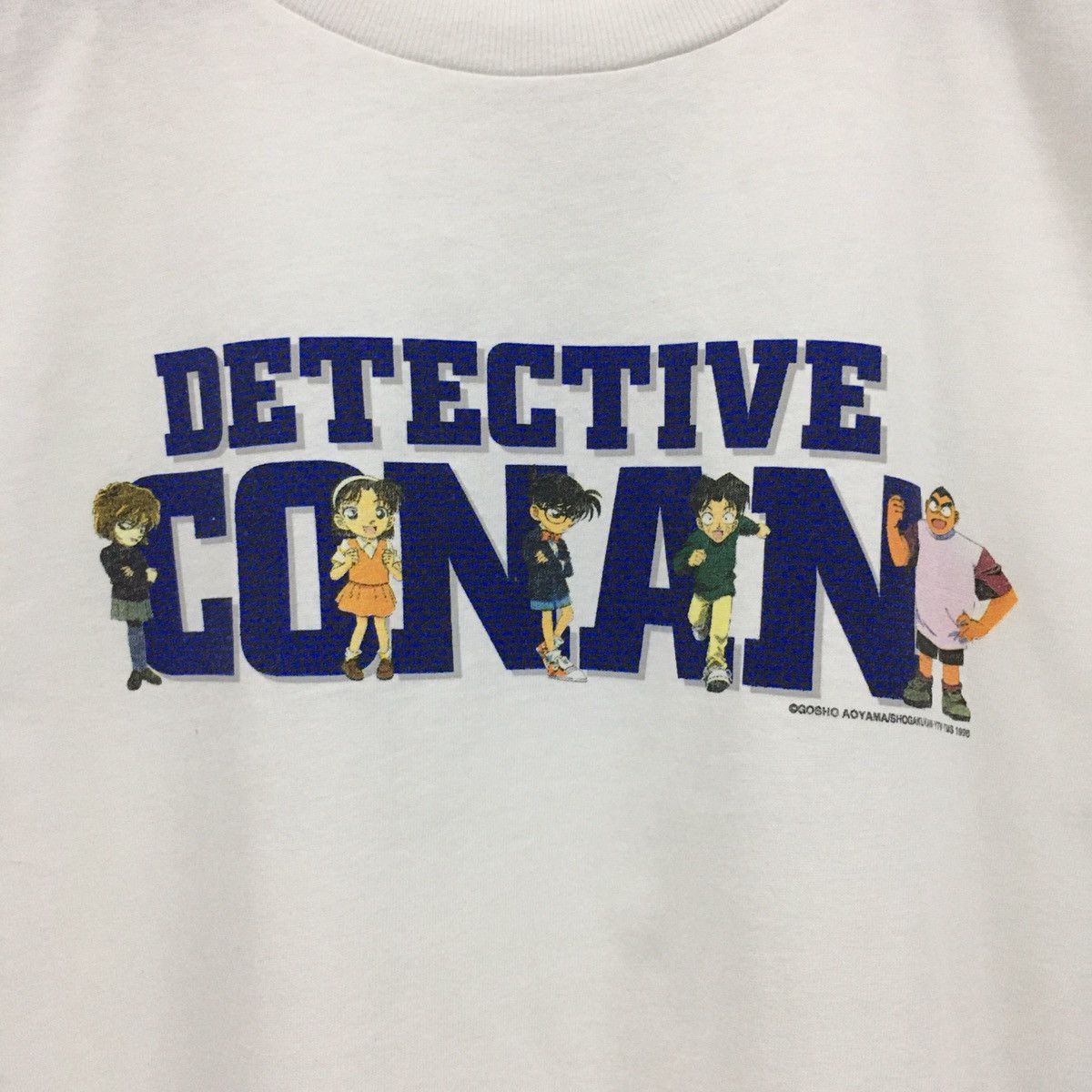 Anime × Cartoon Network × Vintage Rare Vintage 95 Detective Conan By Aoyama/Shogakukan Tshirt Size US M / EU 48-50 / 2 - 4 Thumbnail