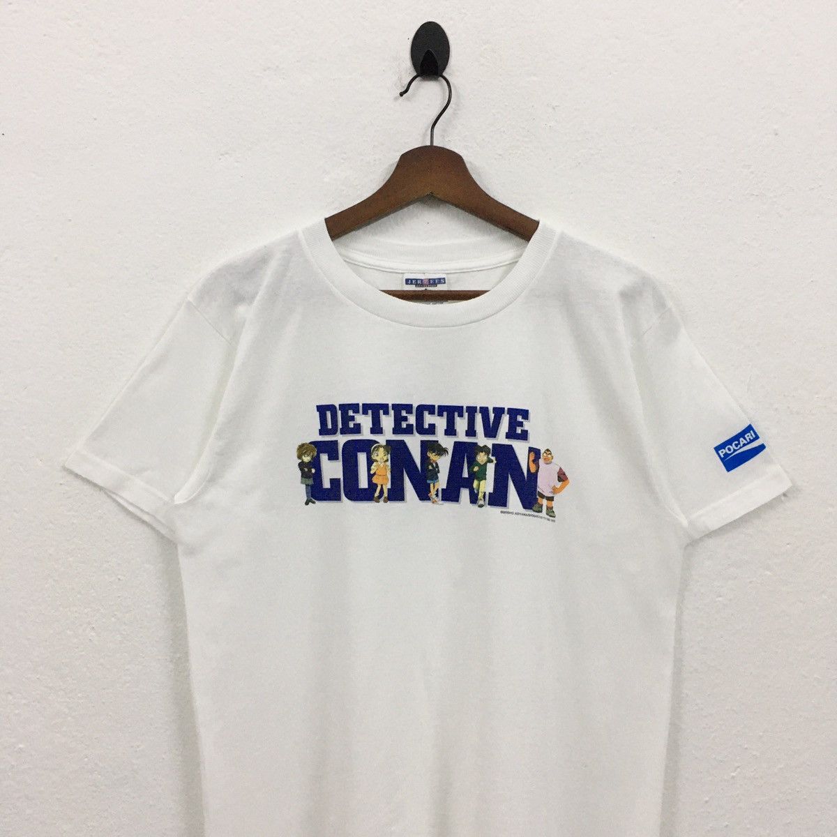 Anime × Cartoon Network × Vintage Rare Vintage 95 Detective Conan By Aoyama/Shogakukan Tshirt Size US M / EU 48-50 / 2 - 10 Thumbnail