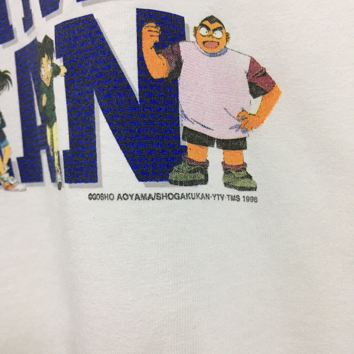 Anime × Cartoon Network × Vintage Rare Vintage 95 Detective Conan By Aoyama/Shogakukan Tshirt Size US M / EU 48-50 / 2 - 5 Thumbnail