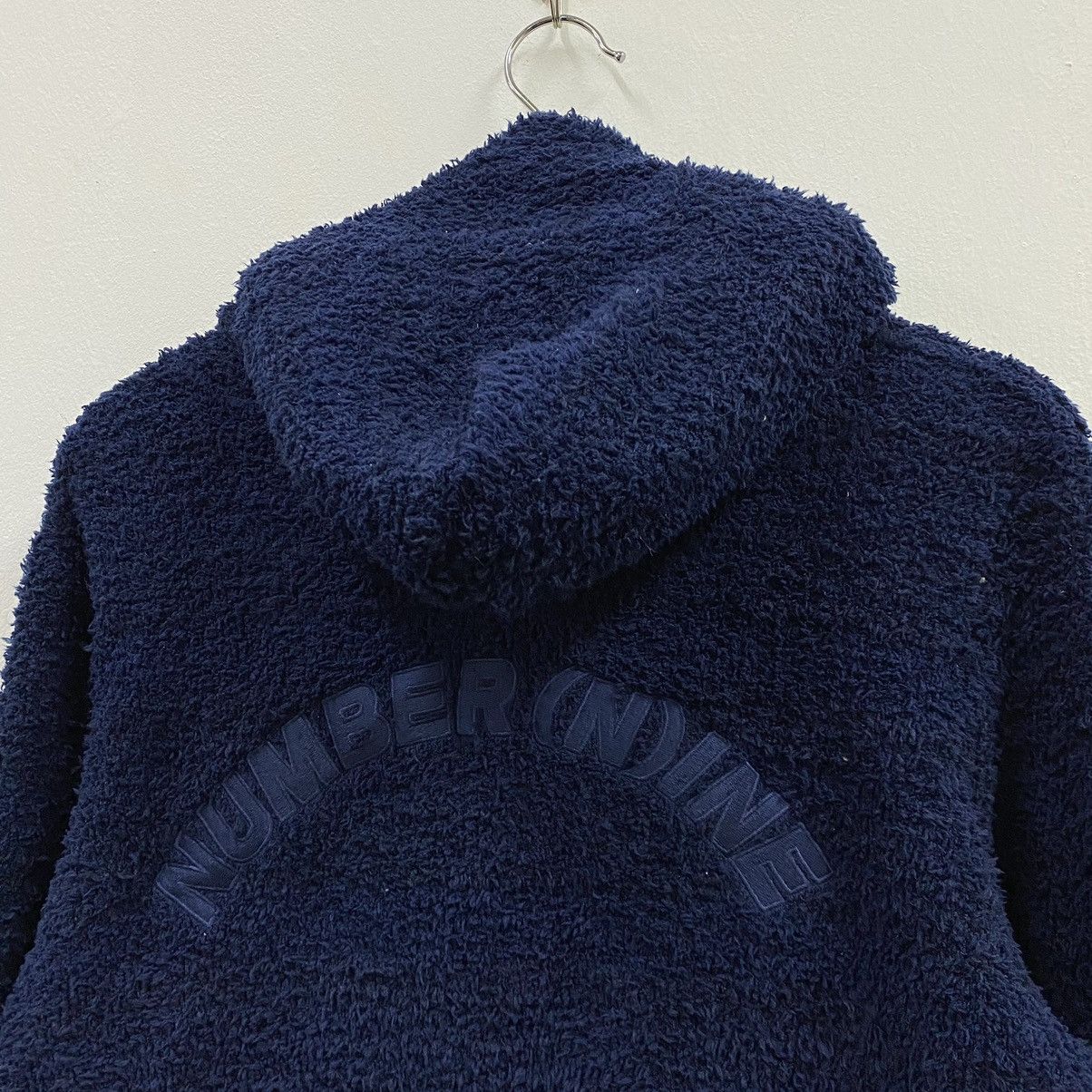 Number (N)ine Number (N)ine Spell Out Embroidery Fleece Hoodie Like New Size US M / EU 48-50 / 2 - 3 Thumbnail