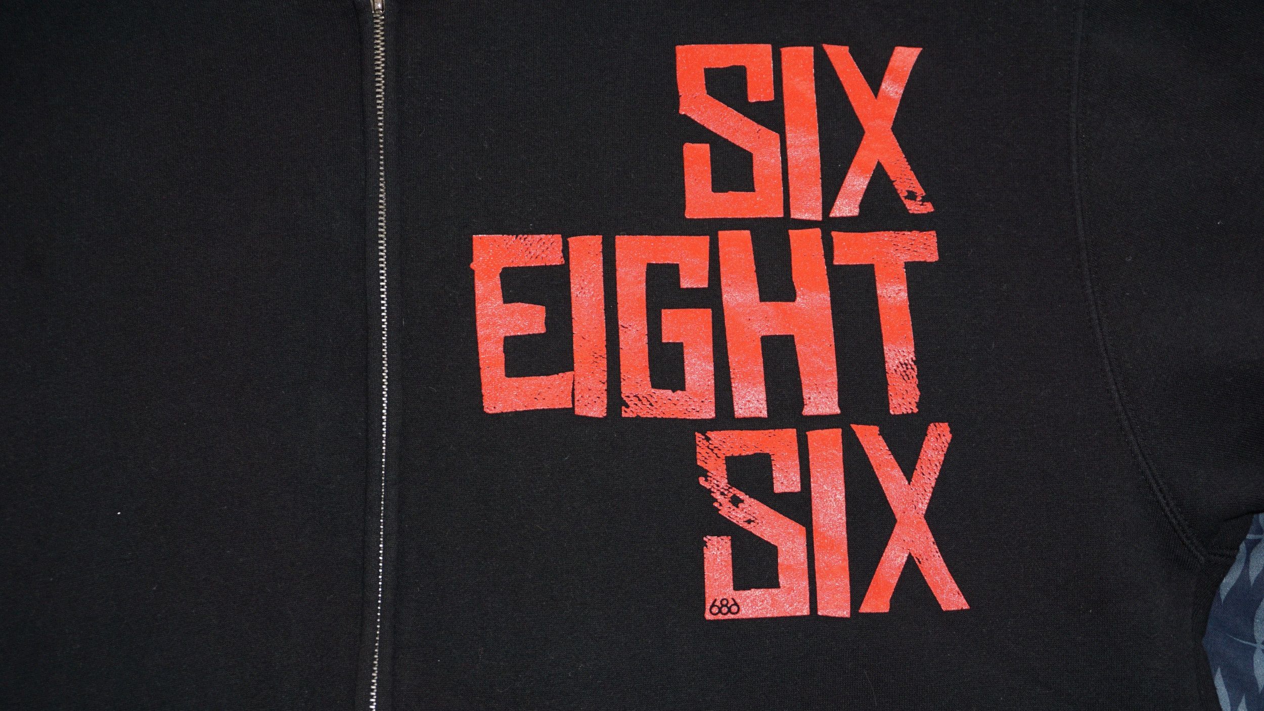 686 × Vintage 686 Six Eight Six Vintage Streetwear 90s Vintage Zip Hoodie Size US L / EU 52-54 / 3 - 4 Thumbnail