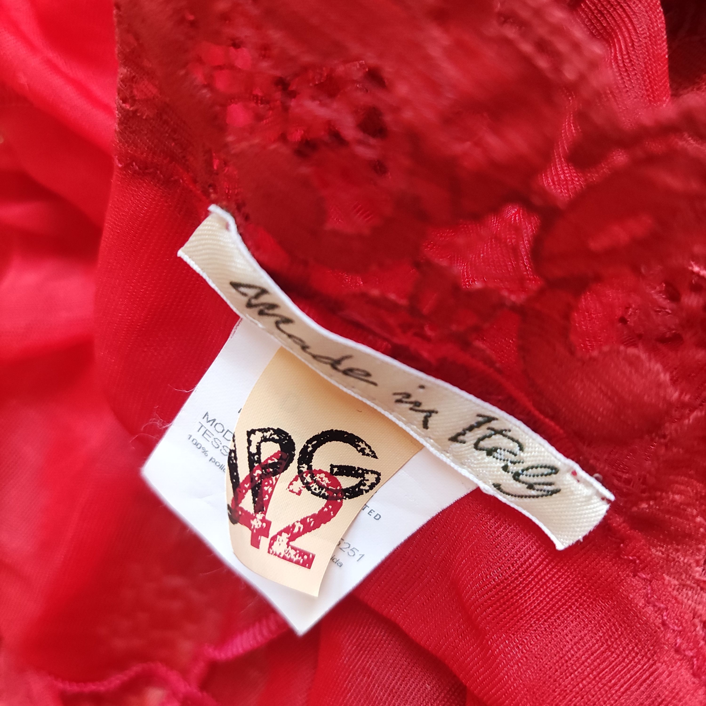 Jean Paul Gaultier Jean Paul Gaultier Mesh Net Transformable Bag Lace Dress Size L / US 10 / IT 46 - 13 Thumbnail