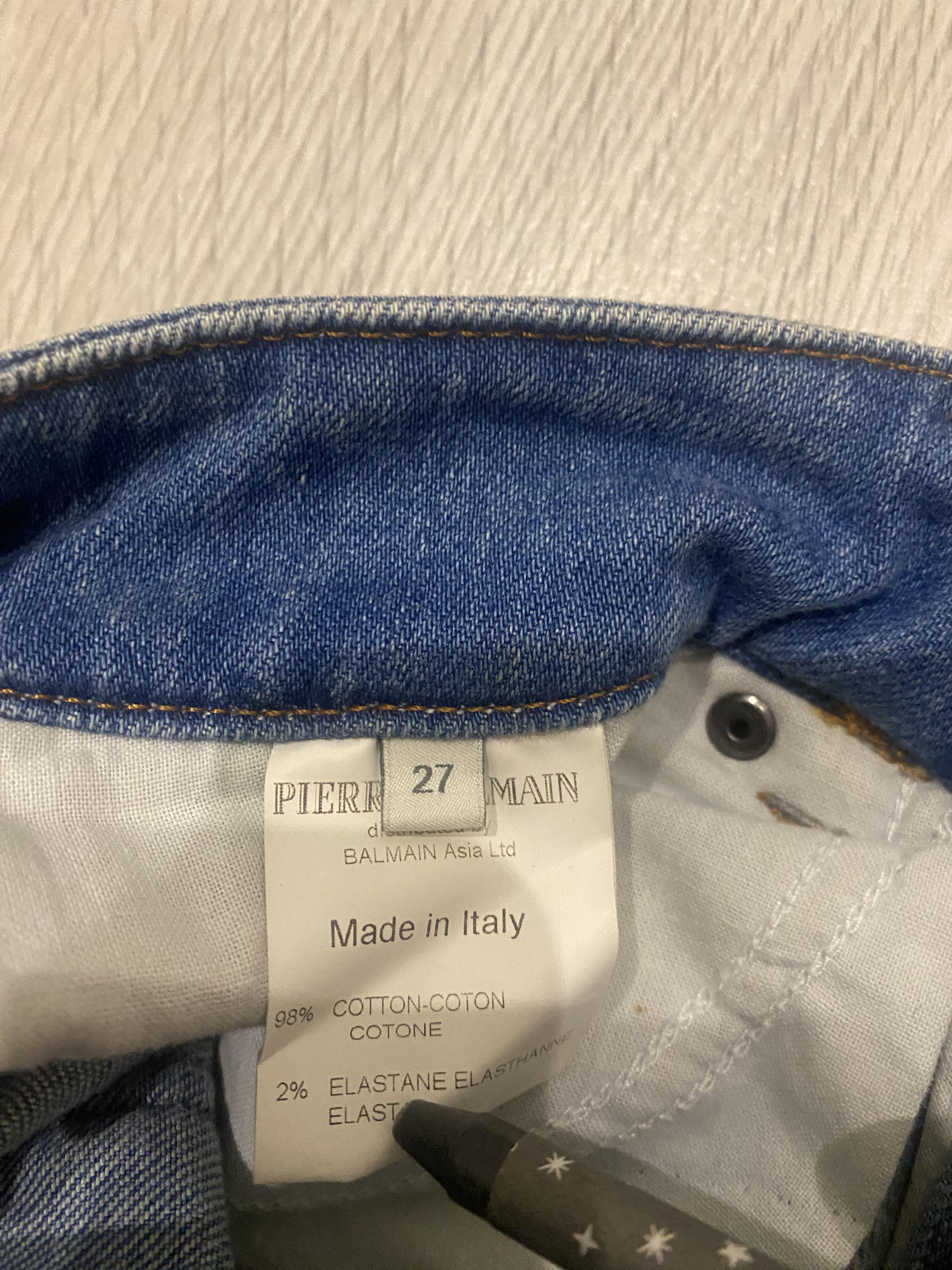 Balmain Pierre Balmain Biker Skinny Jeans Size 27 Size 27" / US 4 / IT 40 - 9 Thumbnail