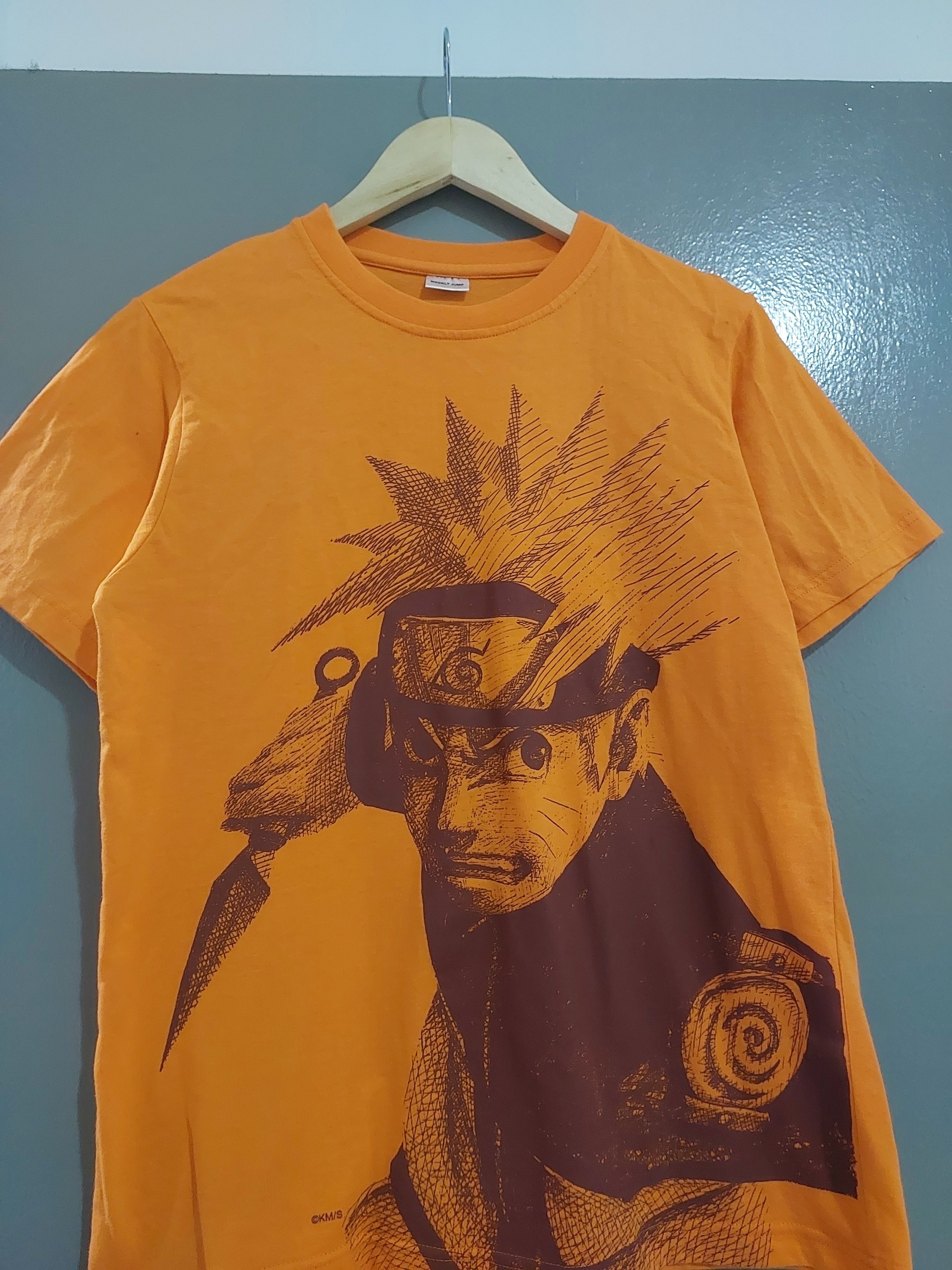 Anime VINTAGE NARUTO ANIME WEEKLY JUMP ILLUSTRATION T-SHIRT Size US M / EU 48-50 / 2 - 6 Thumbnail