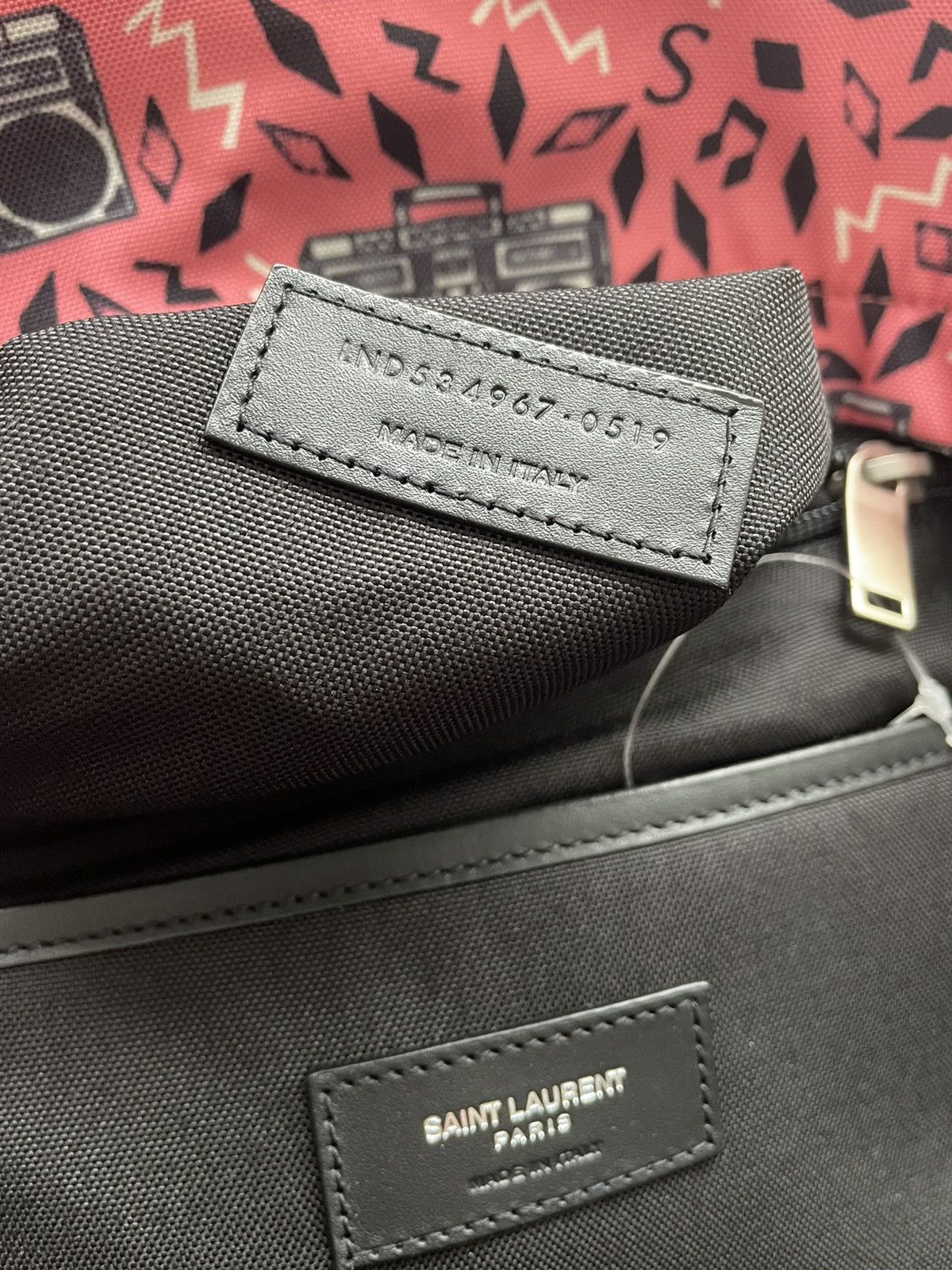 Hedi Slimane × Saint Laurent Paris × Yves Saint Laurent NEW Sold Out Rare Iconic Super Runway Classic City Backpack Size ONE SIZE - 13 Thumbnail