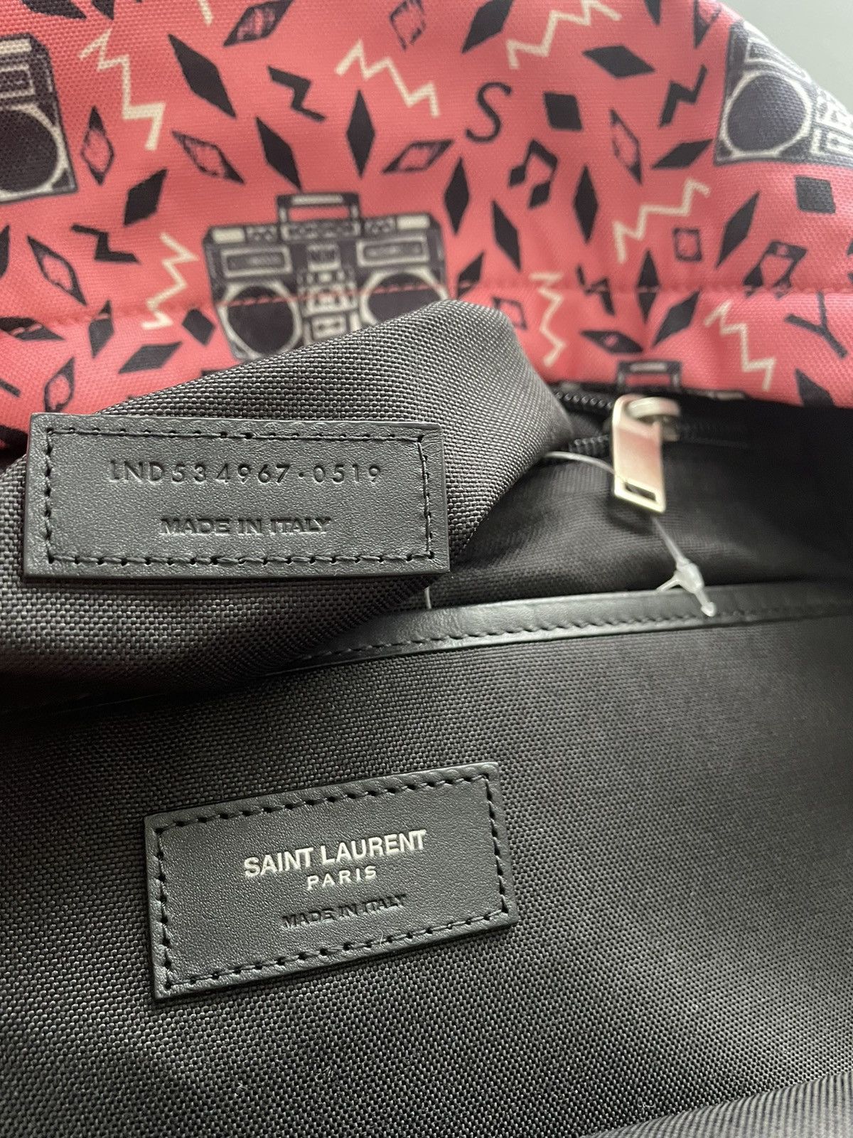 Hedi Slimane × Saint Laurent Paris × Yves Saint Laurent NEW Sold Out Rare Iconic Super Runway Classic City Backpack Size ONE SIZE - 7 Thumbnail