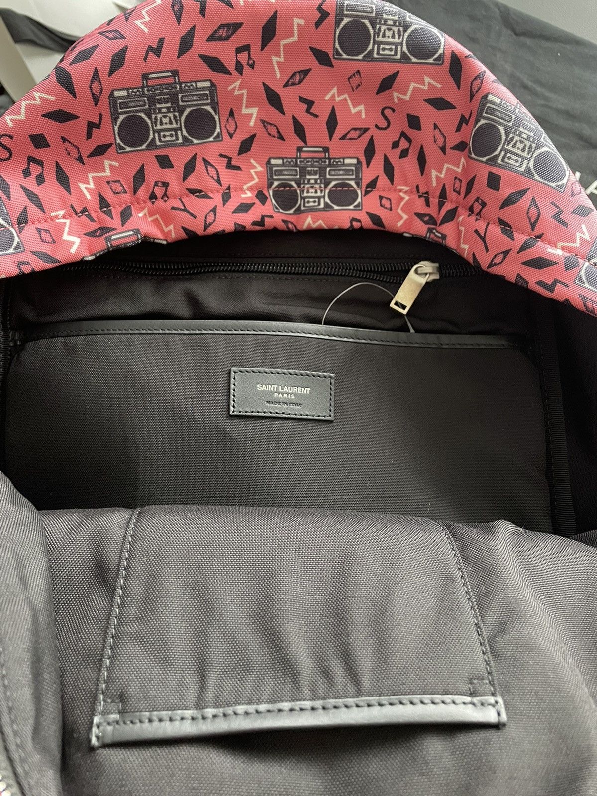 Hedi Slimane × Saint Laurent Paris × Yves Saint Laurent NEW Sold Out Rare Iconic Super Runway Classic City Backpack Size ONE SIZE - 12 Thumbnail