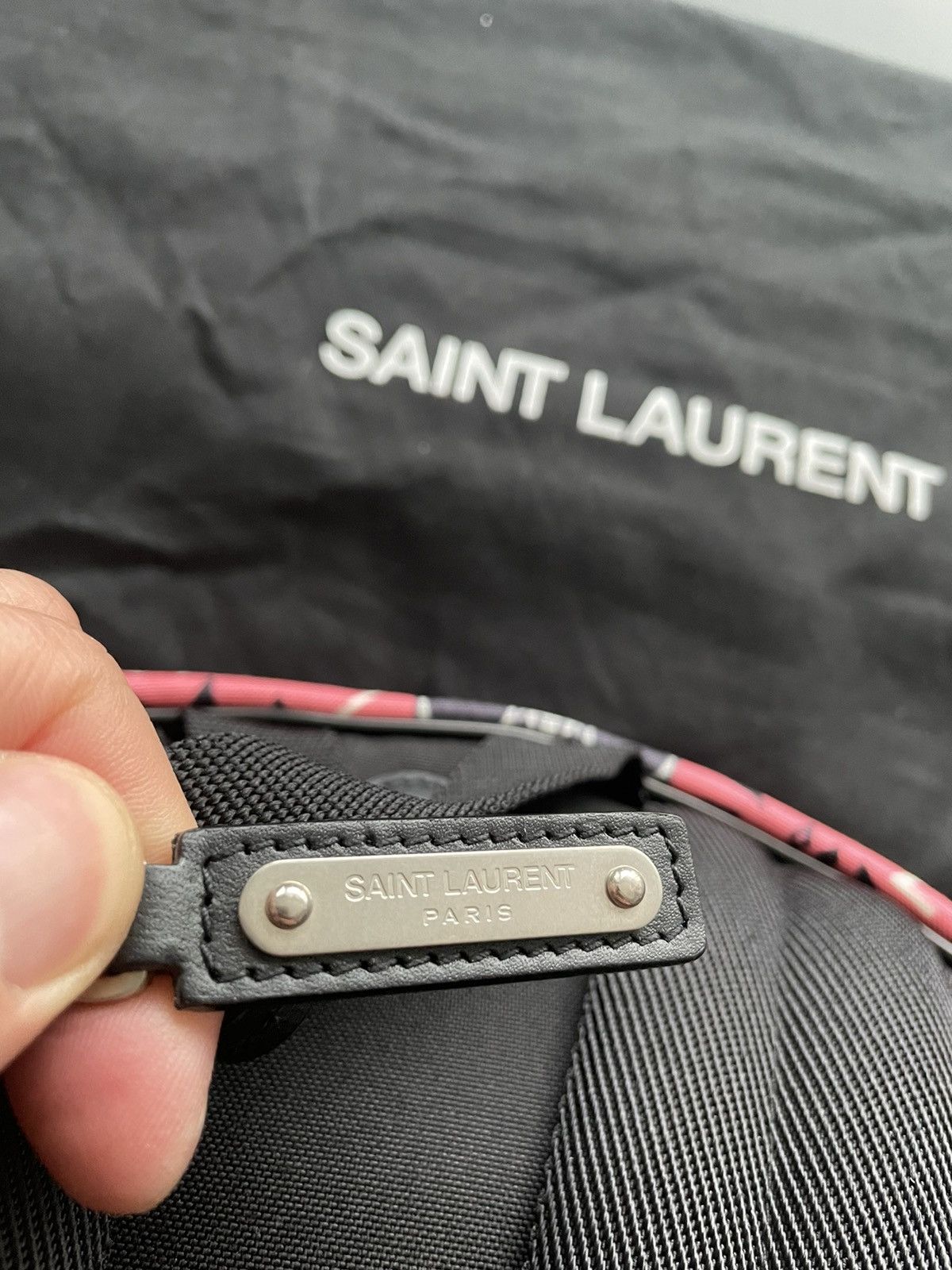 Hedi Slimane × Saint Laurent Paris × Yves Saint Laurent NEW Sold Out Rare Iconic Super Runway Classic City Backpack Size ONE SIZE - 11 Thumbnail