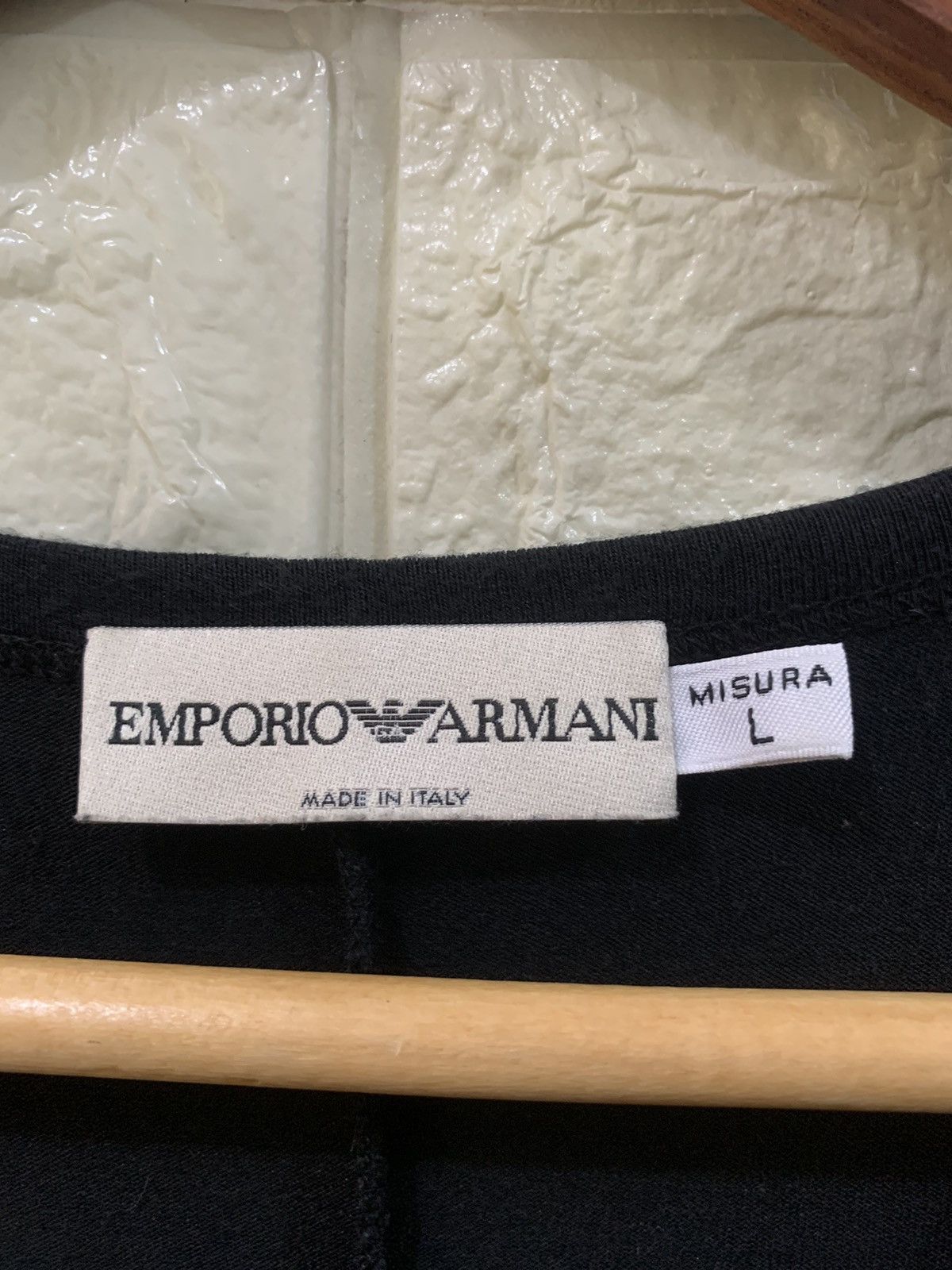 Emporio Armani Emporio Armani Black Tank Top Size US L / EU 52-54 / 3 - 6 Thumbnail