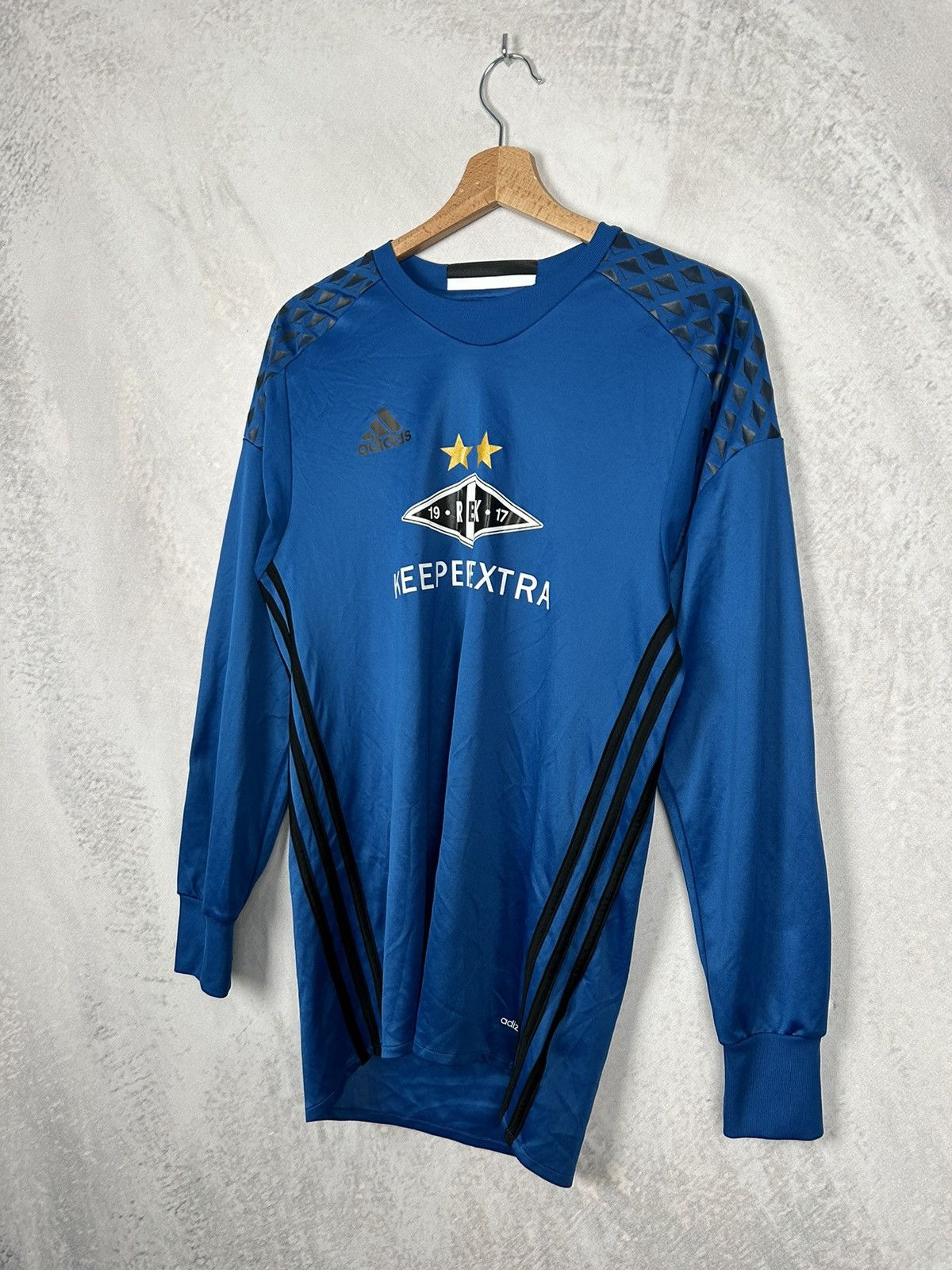 Adidas Adidas RBK Rosenborg Soccer Jersey Football Goalkeeper Size US S / EU 44-46 / 1 - 2 Thumbnail