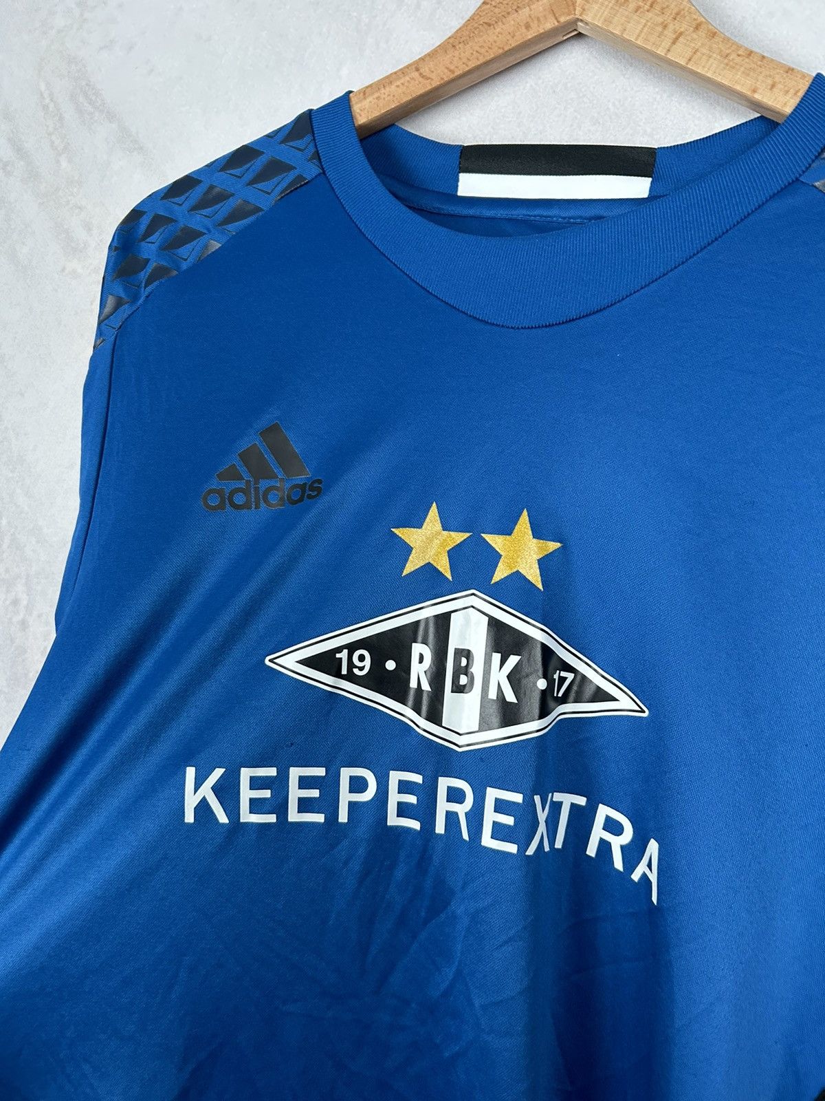 Adidas Adidas RBK Rosenborg Soccer Jersey Football Goalkeeper Size US S / EU 44-46 / 1 - 3 Thumbnail