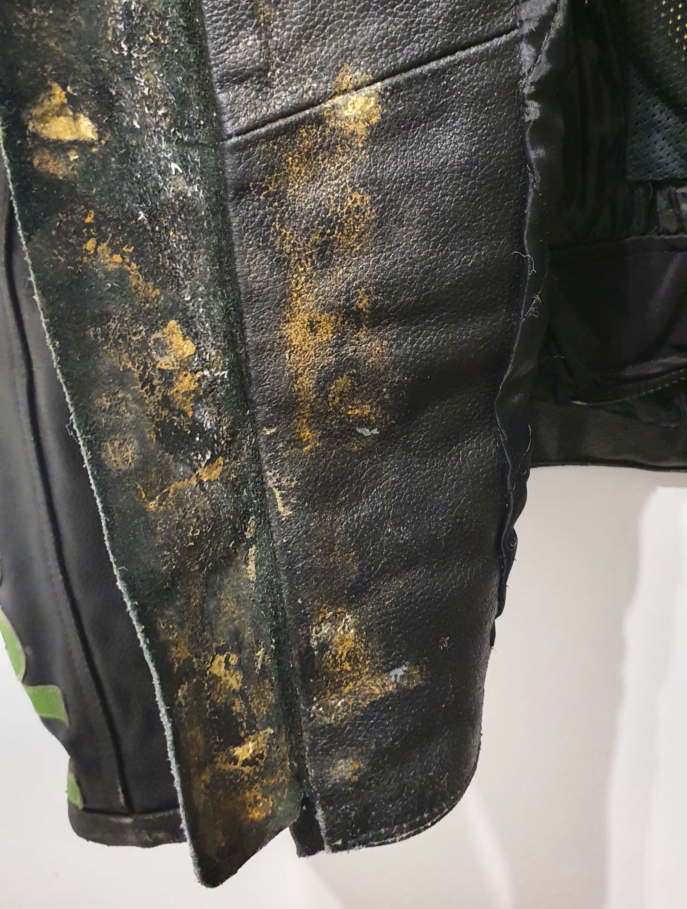 Vintage Vintage kawasaki leather moto racing jacket Size US L / EU 52-54 / 3 - 21 Thumbnail