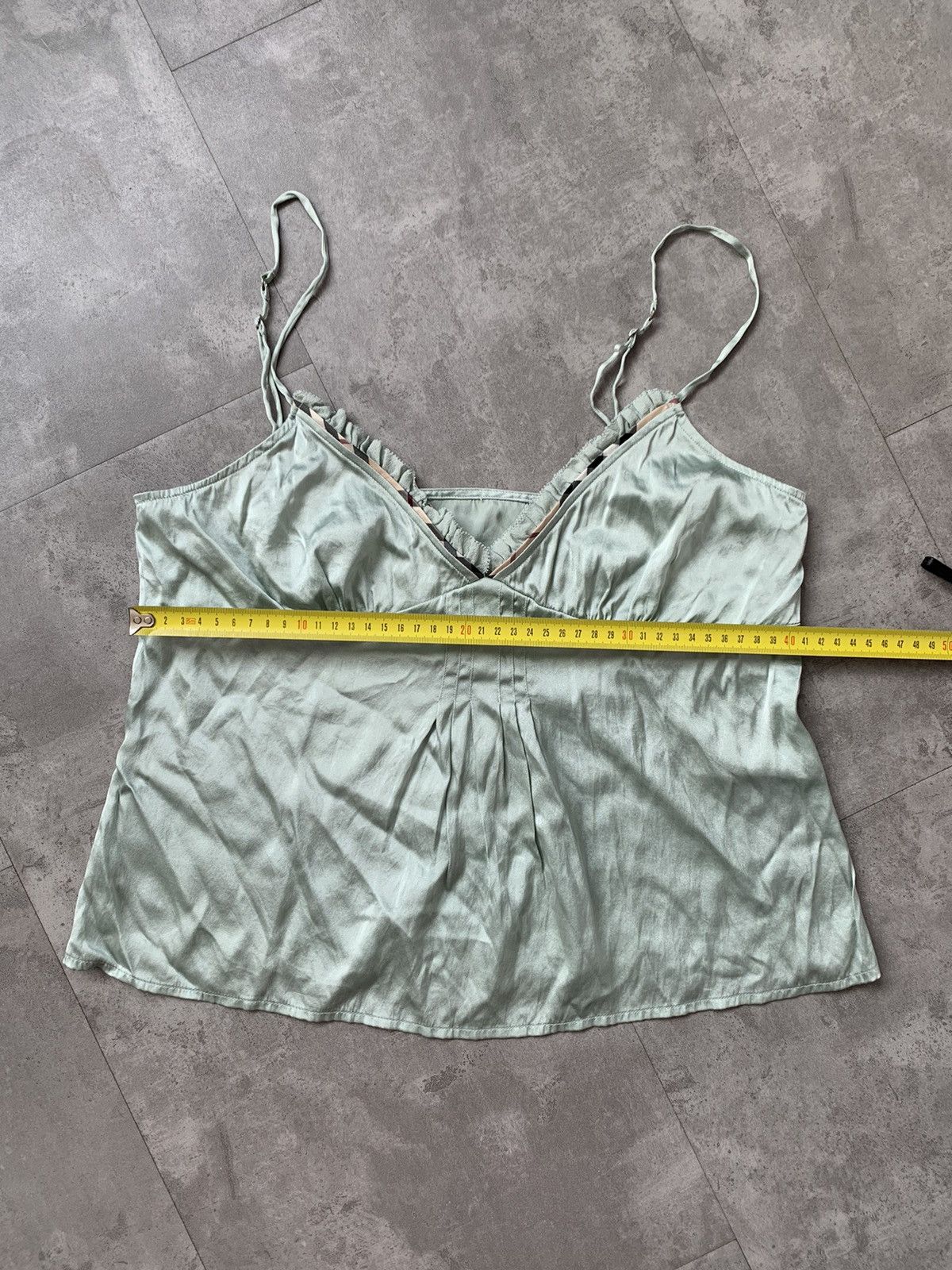 Burberry BURBERRY Sleepwear Set Silk Top Shirt Shorts Home Wear Size ONE SIZE - 5 Thumbnail