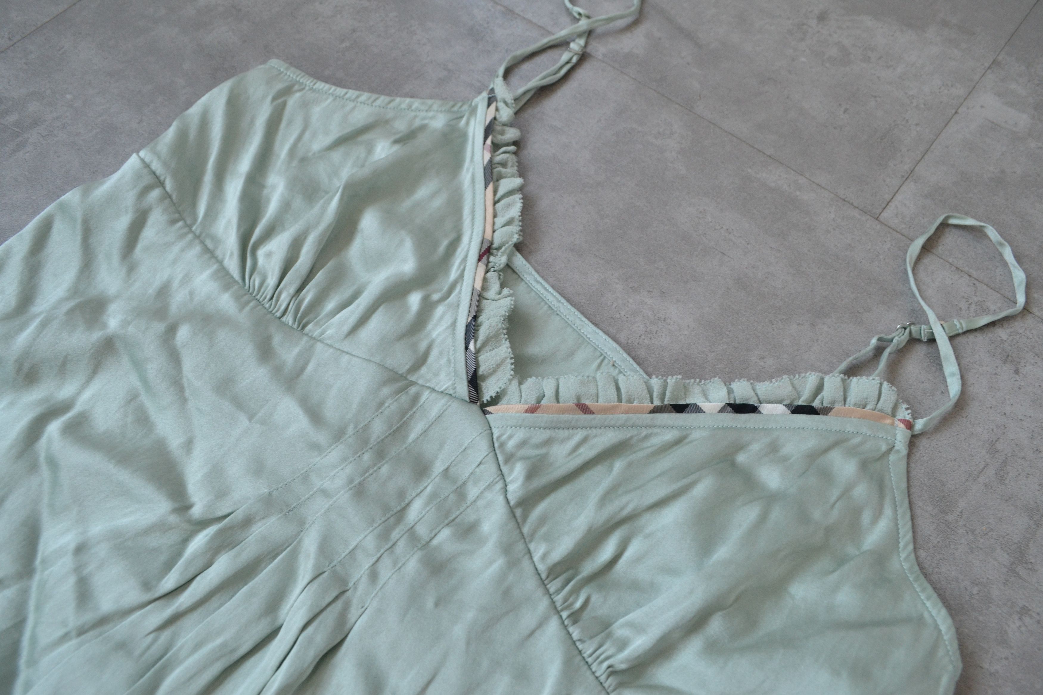 Burberry BURBERRY Sleepwear Set Silk Top Shirt Shorts Home Wear Size ONE SIZE - 3 Thumbnail