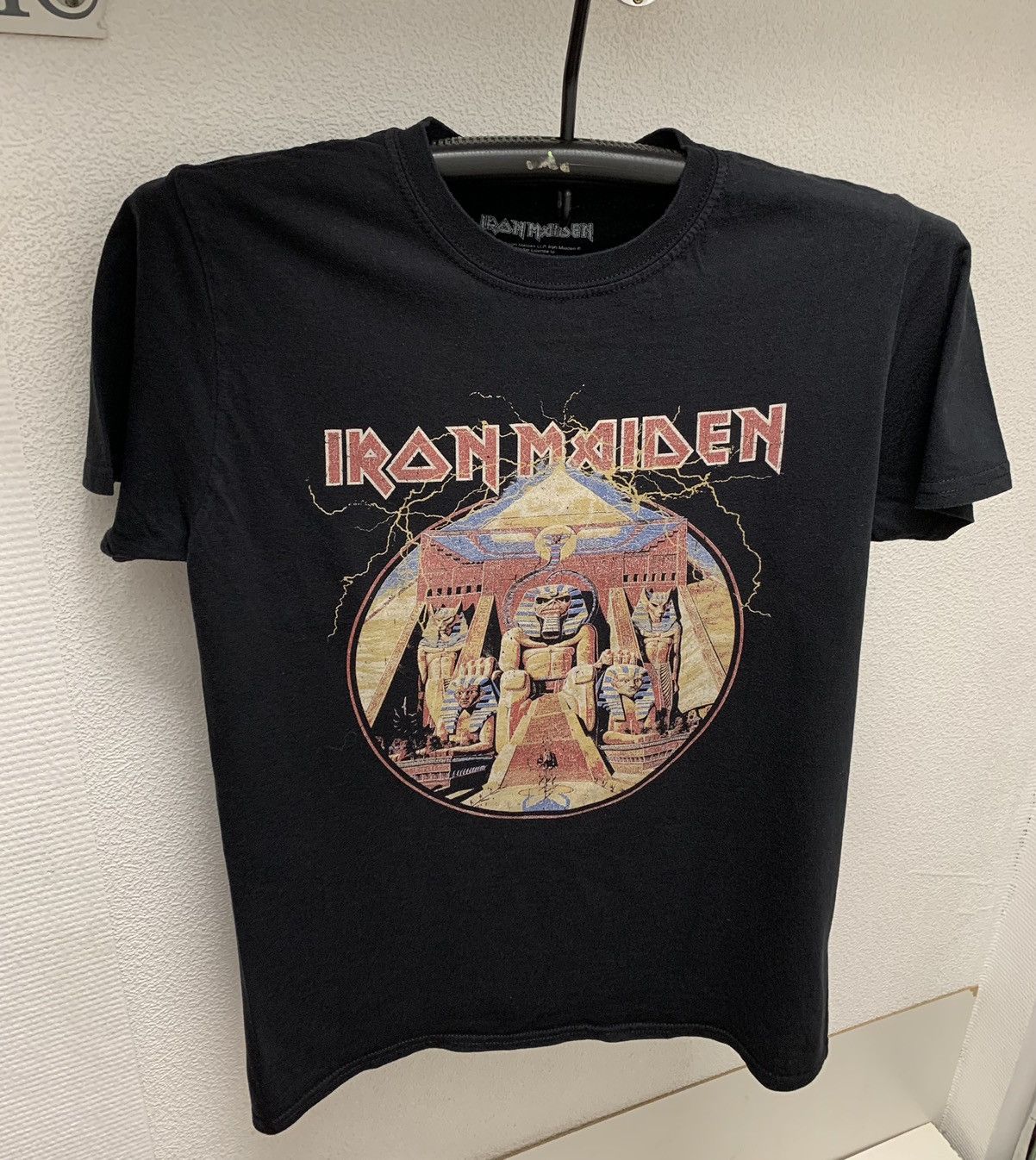 Iron Maiden Iron Maiden band rock t-shirt M sz Egypt pharaoh 2019 | Grailed