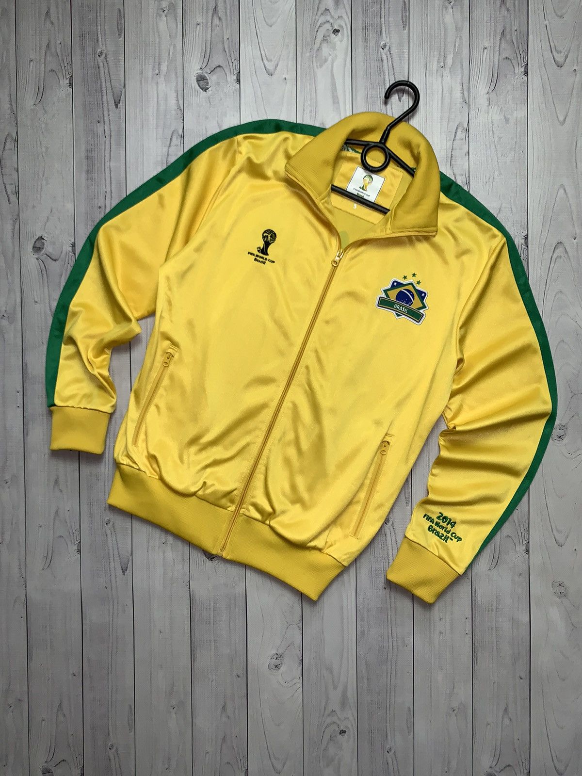 Youth Soccer Jerseys Icon Sports Brazil Soccer Jacket For Boys - Main Image