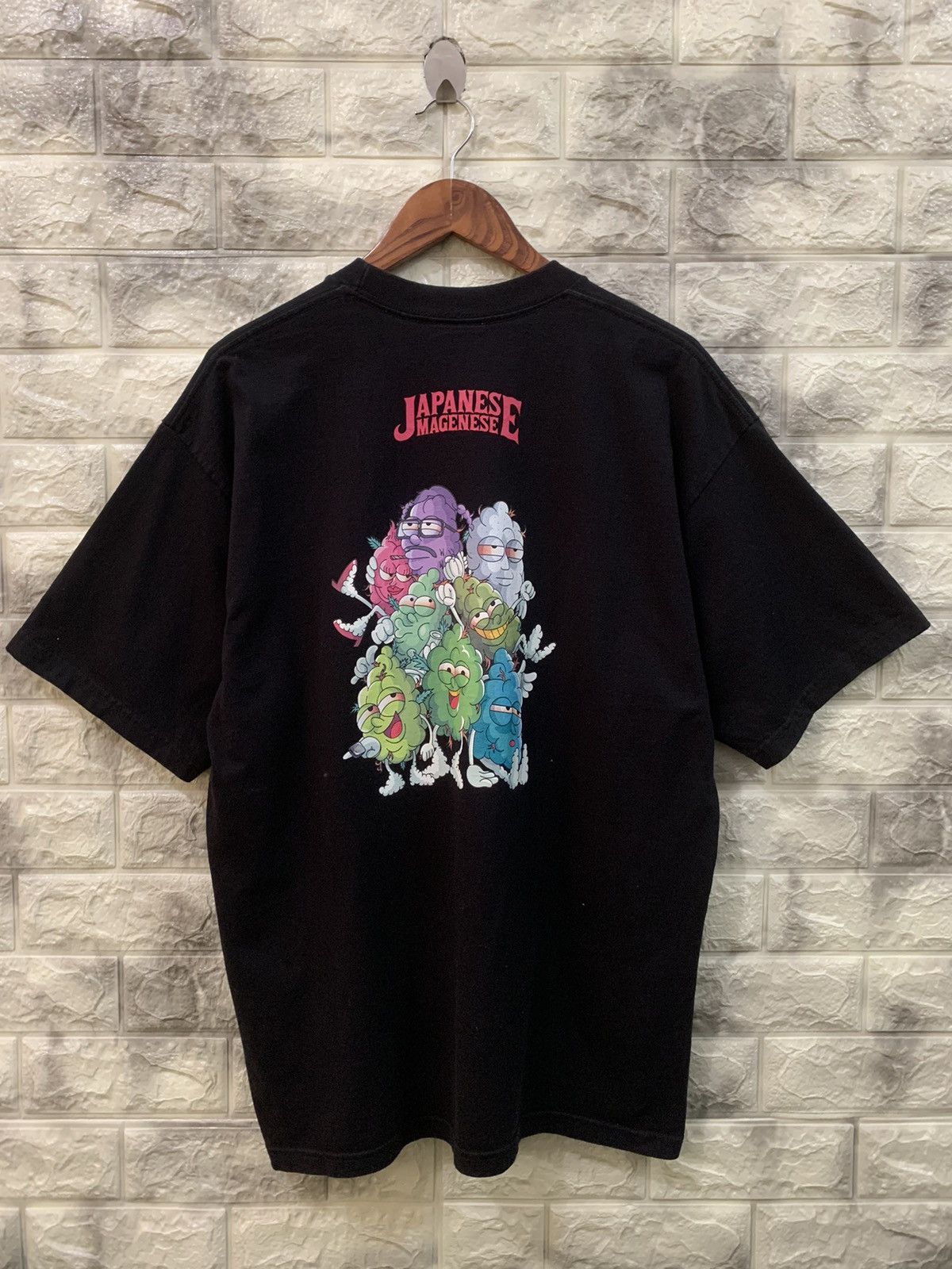 image of Tripp NYC Trip Master Real Stoner Logo Tee in Black, Men's (Size Large)