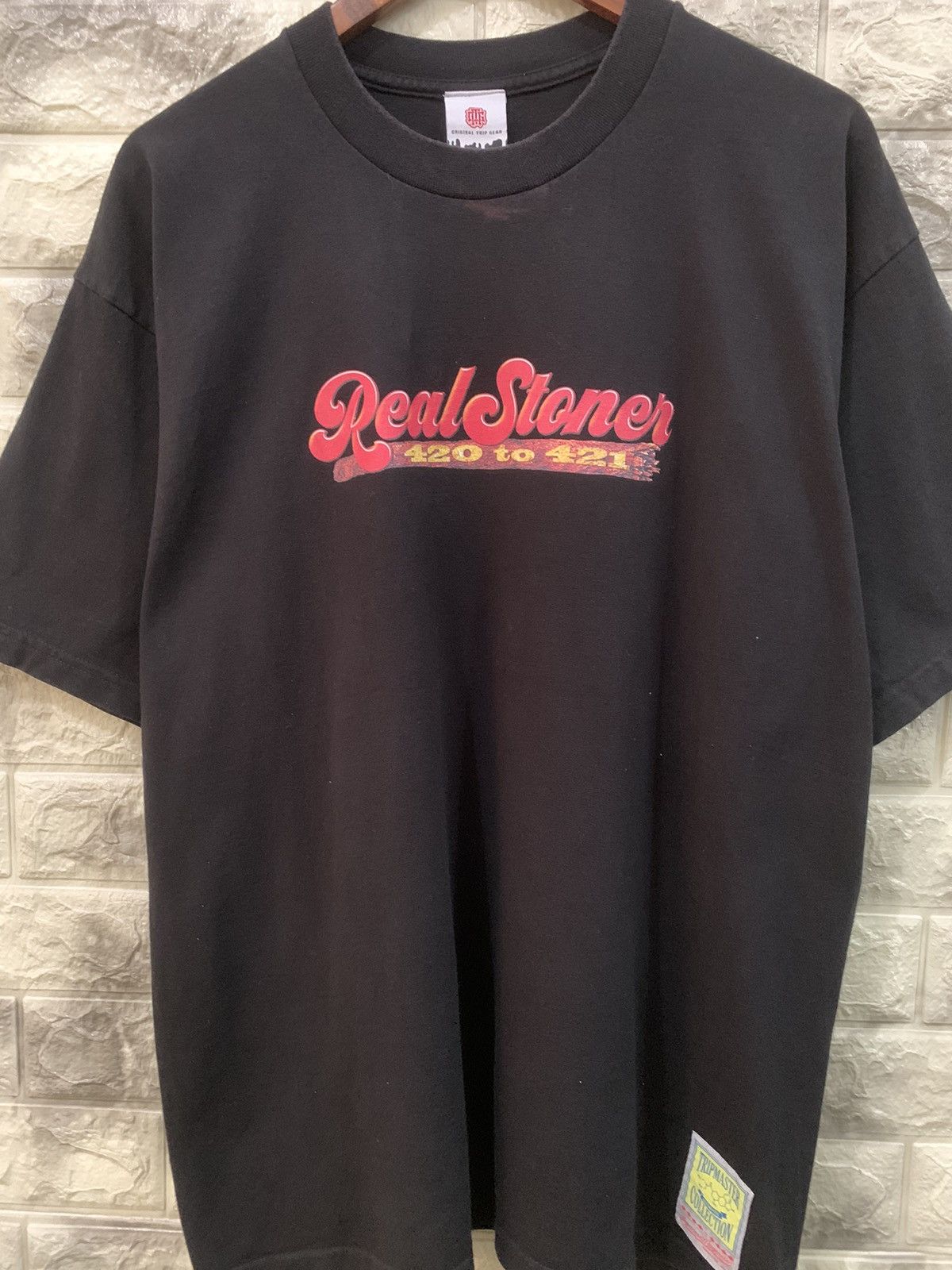 Japanese Brand × Tripp NYC Trip Master Real Stoner Logo Tee Size US L / EU 52-54 / 3 - 4 Thumbnail