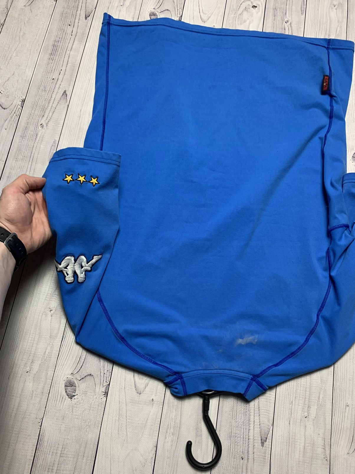 Kappa Vintage Italy kappa soccer jersey Italia size L/Xl Size US L / EU 52-54 / 3 - 6 Thumbnail