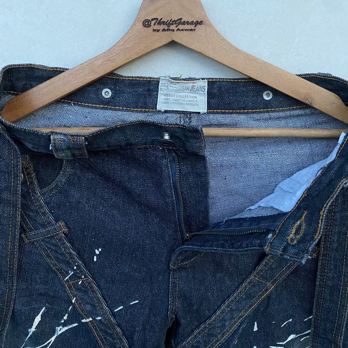 Japanese Brand × Seditionaries Splash Paints Aston .Co Bondage Double Knee Pocket CargoPant Size US 29 - 5 Thumbnail