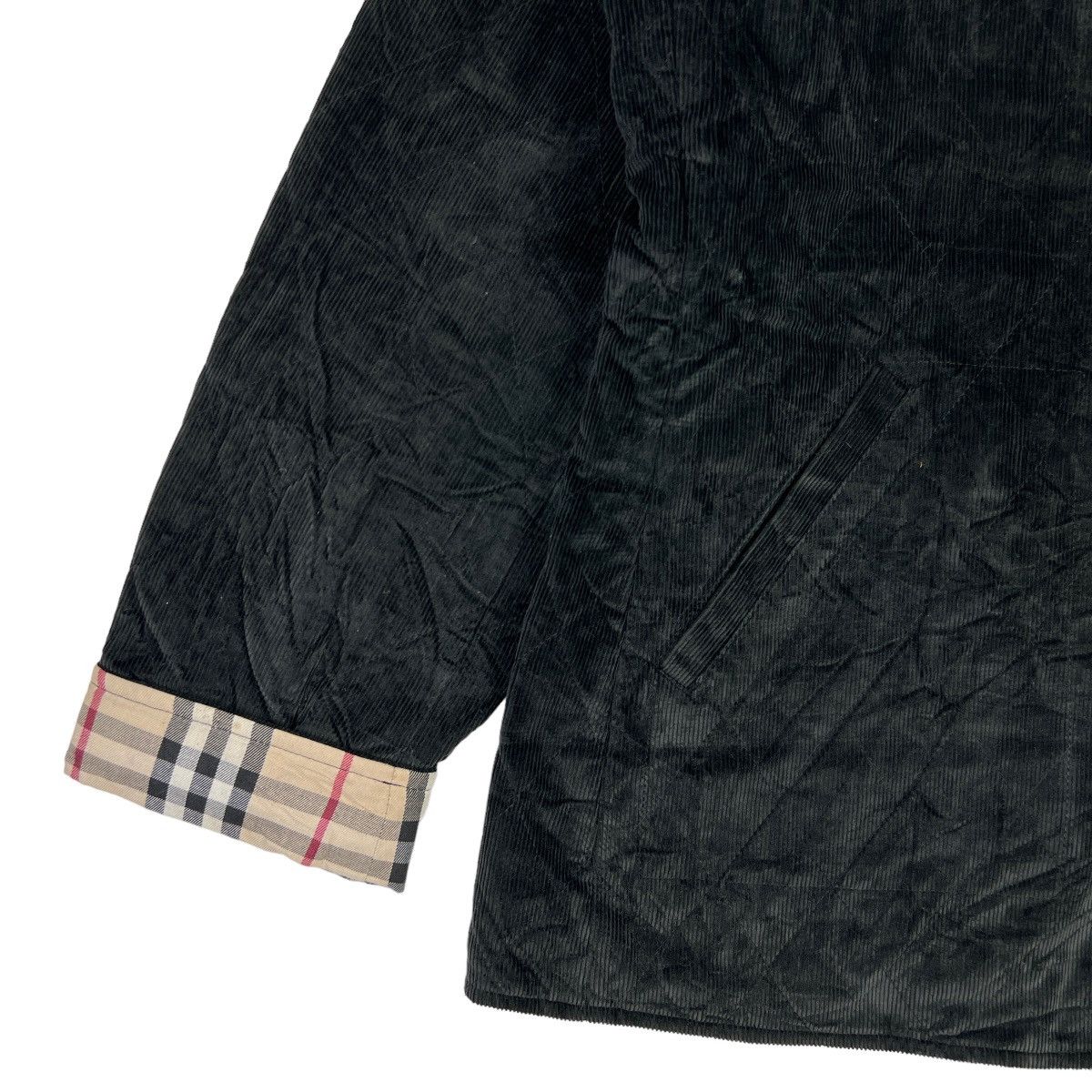 Burberry BURBERRY London Corduroy Jacket Novacheck Black Colour Size M / US 6-8 / IT 42-44 - 5 Thumbnail
