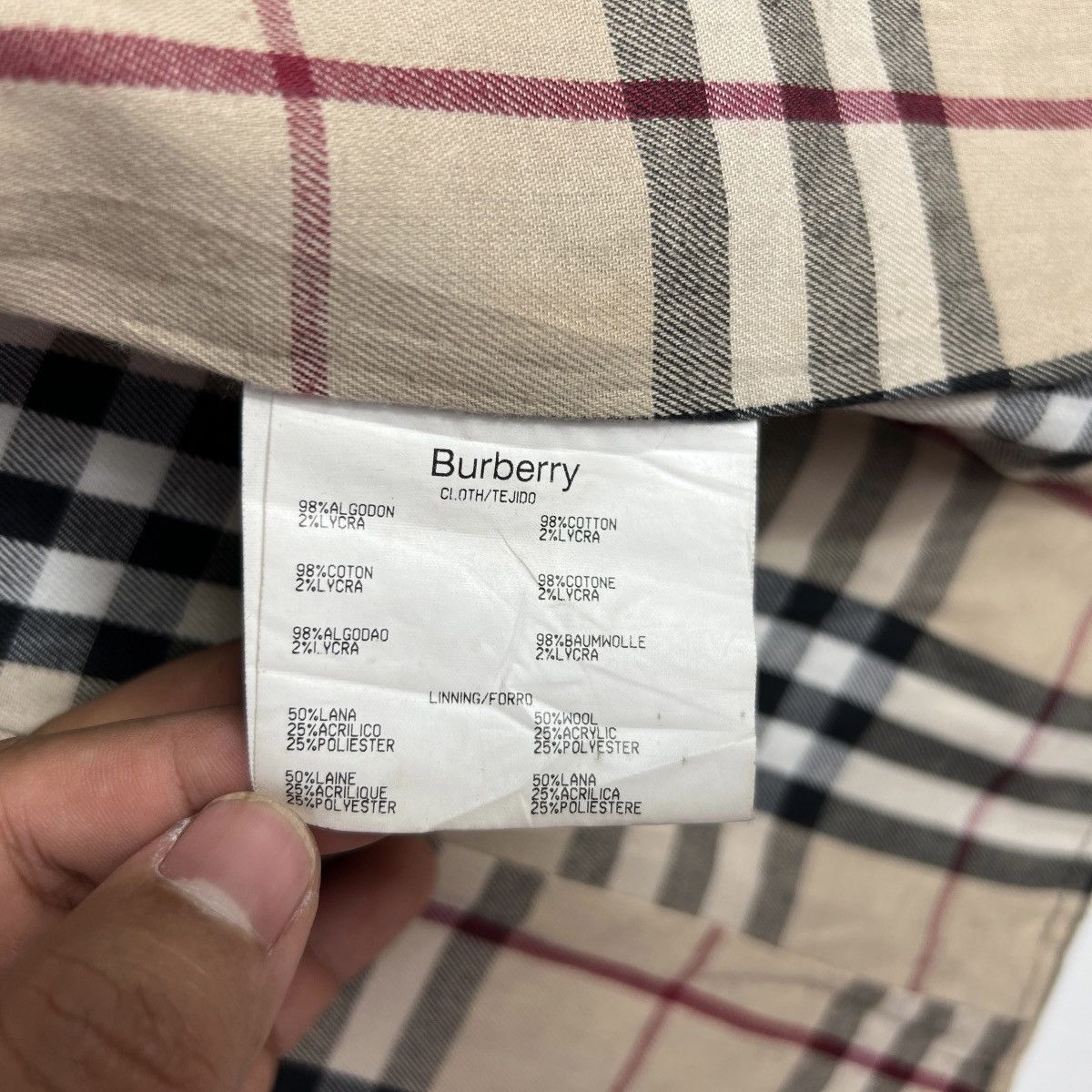 Burberry BURBERRY London Corduroy Jacket Novacheck Black Colour Size M / US 6-8 / IT 42-44 - 9 Thumbnail