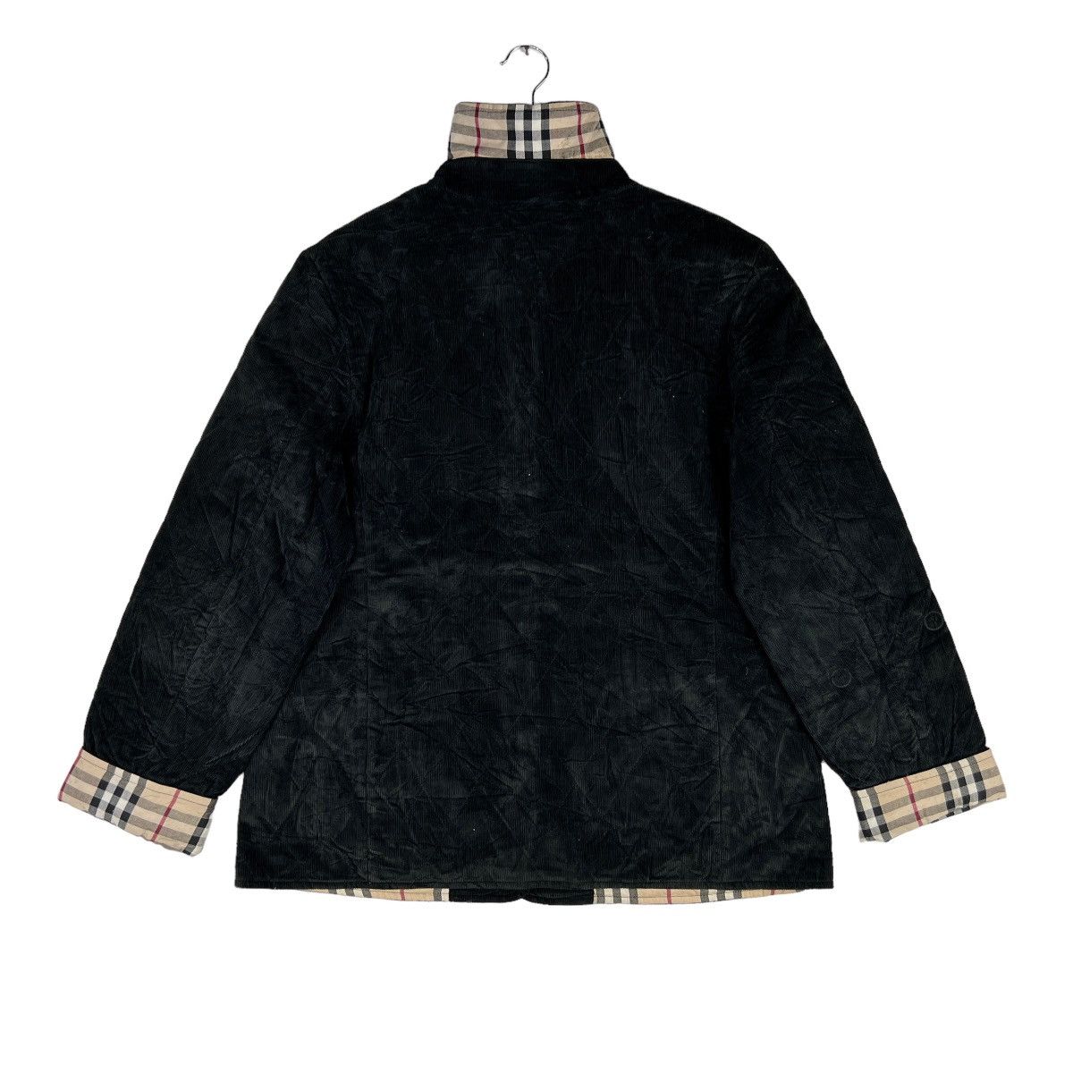 Burberry BURBERRY London Corduroy Jacket Novacheck Black Colour Size M / US 6-8 / IT 42-44 - 4 Thumbnail