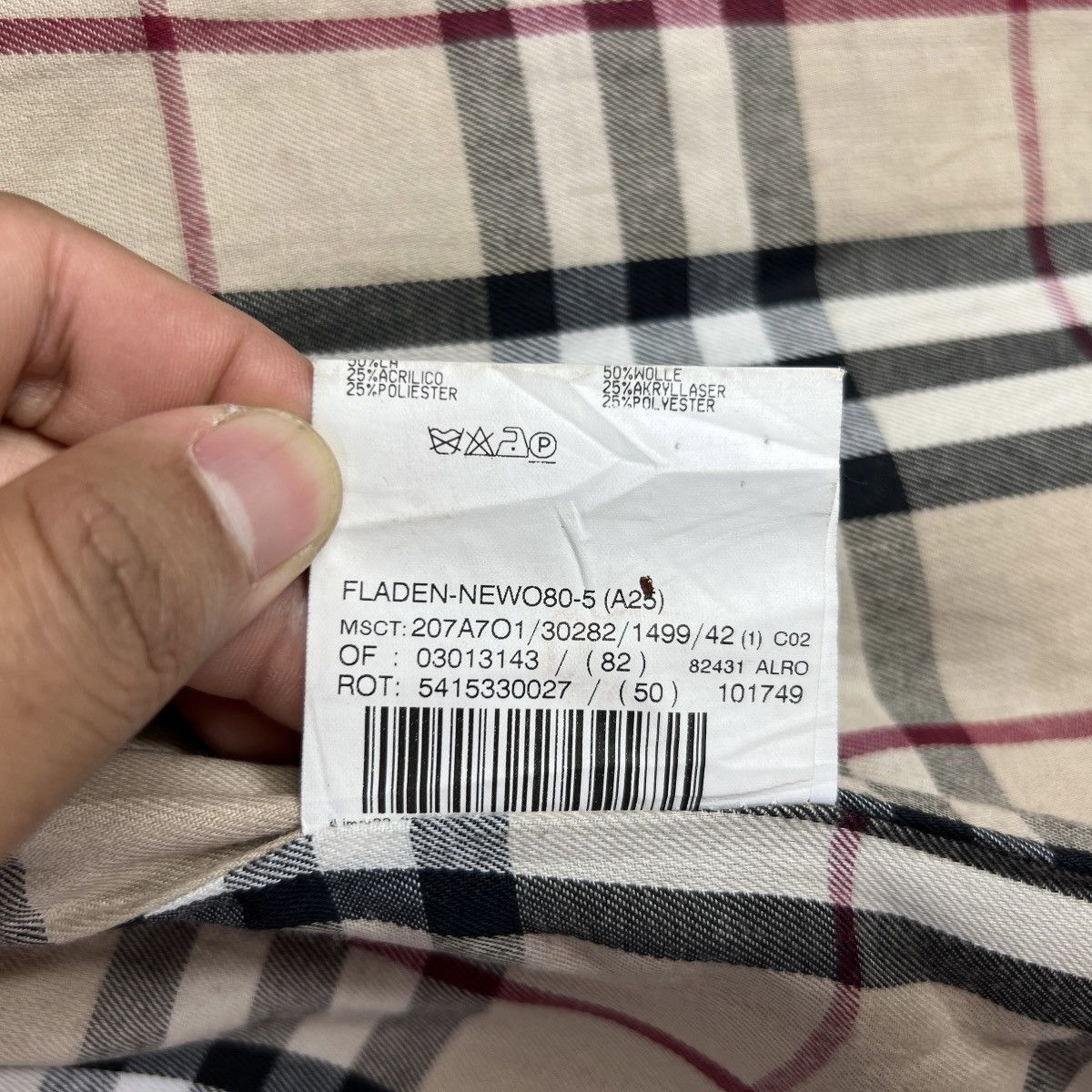 Burberry BURBERRY London Corduroy Jacket Novacheck Black Colour Size M / US 6-8 / IT 42-44 - 10 Thumbnail
