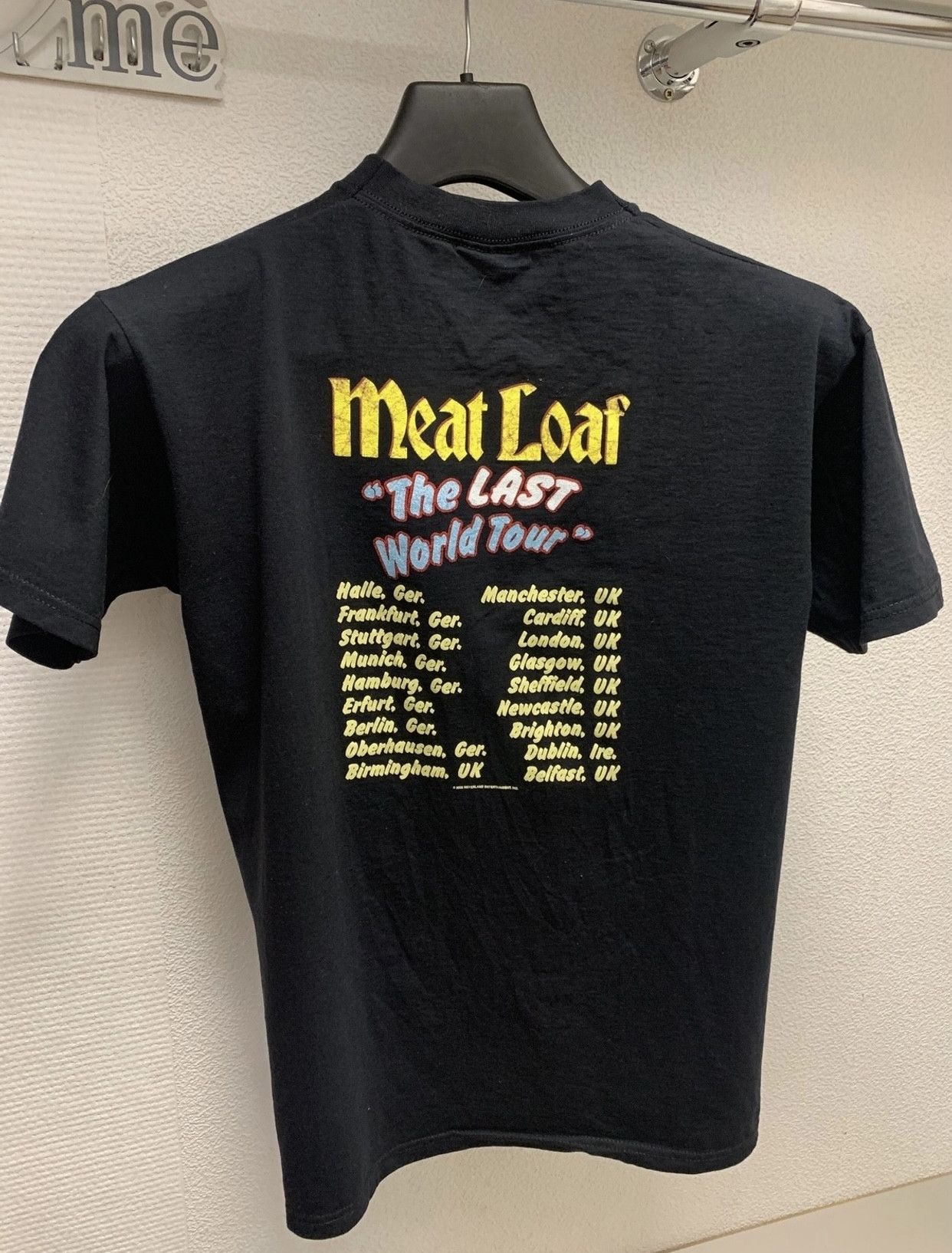 Band Tees Meat loaf the last world tour 2003 t-shirt M rock band Size US M / EU 48-50 / 2 - 4 Thumbnail