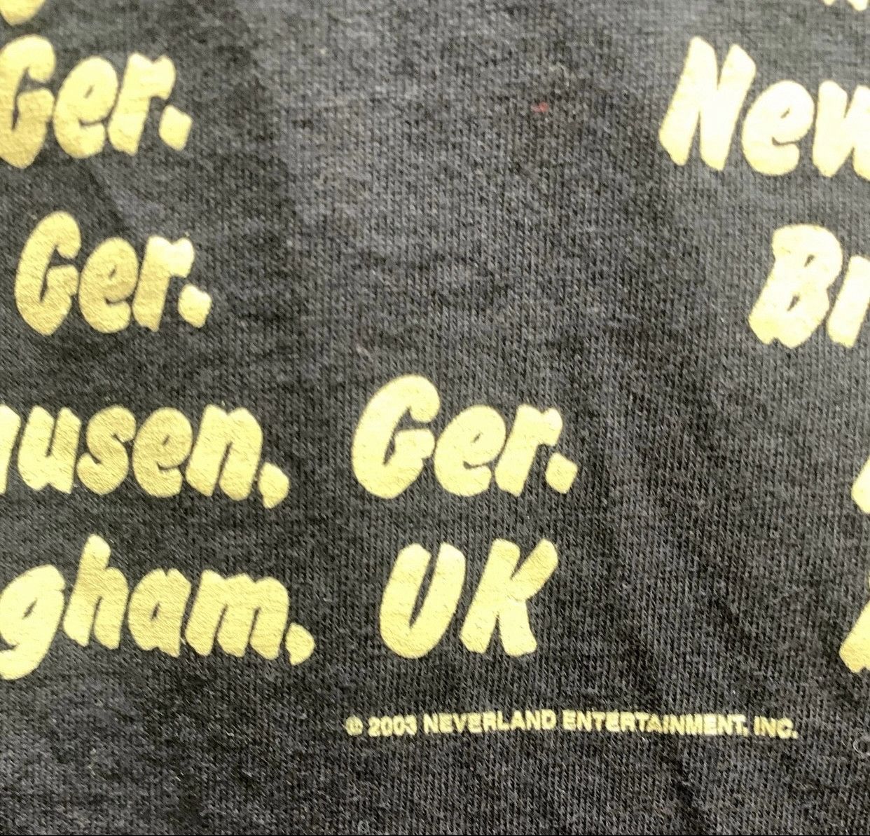 Band Tees Meat loaf the last world tour 2003 t-shirt M rock band Size US M / EU 48-50 / 2 - 6 Thumbnail