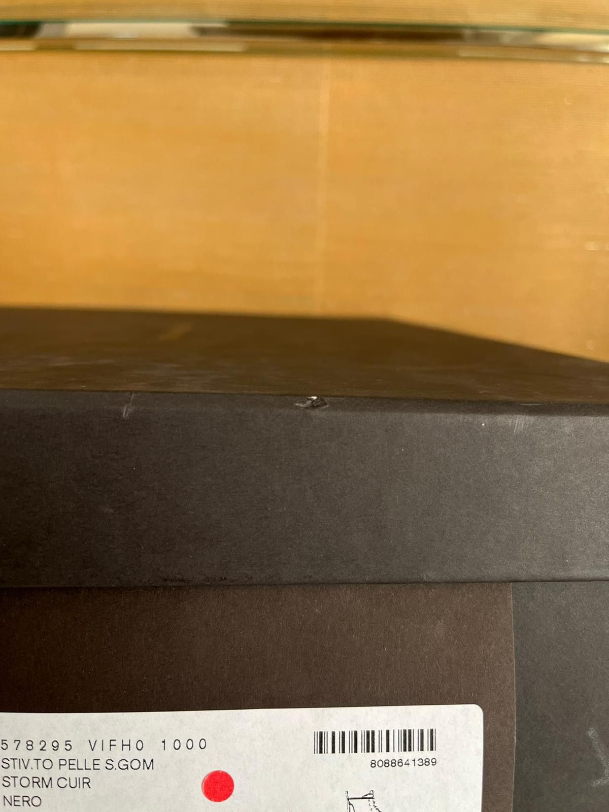 Bottega Veneta High Top Boots in Storm Cuir Leather in Black Size US 8 / EU 41 - 15 Thumbnail