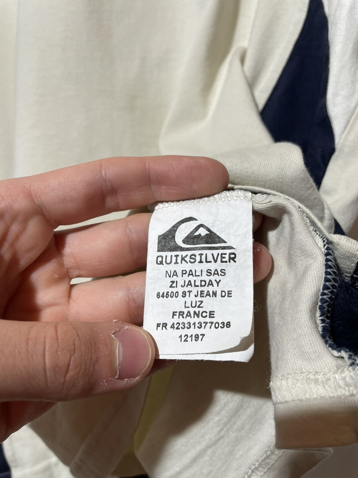 Quicksilver × Vintage Vintage Quiksilver T-shirt Size US L / EU 52-54 / 3 - 7 Thumbnail