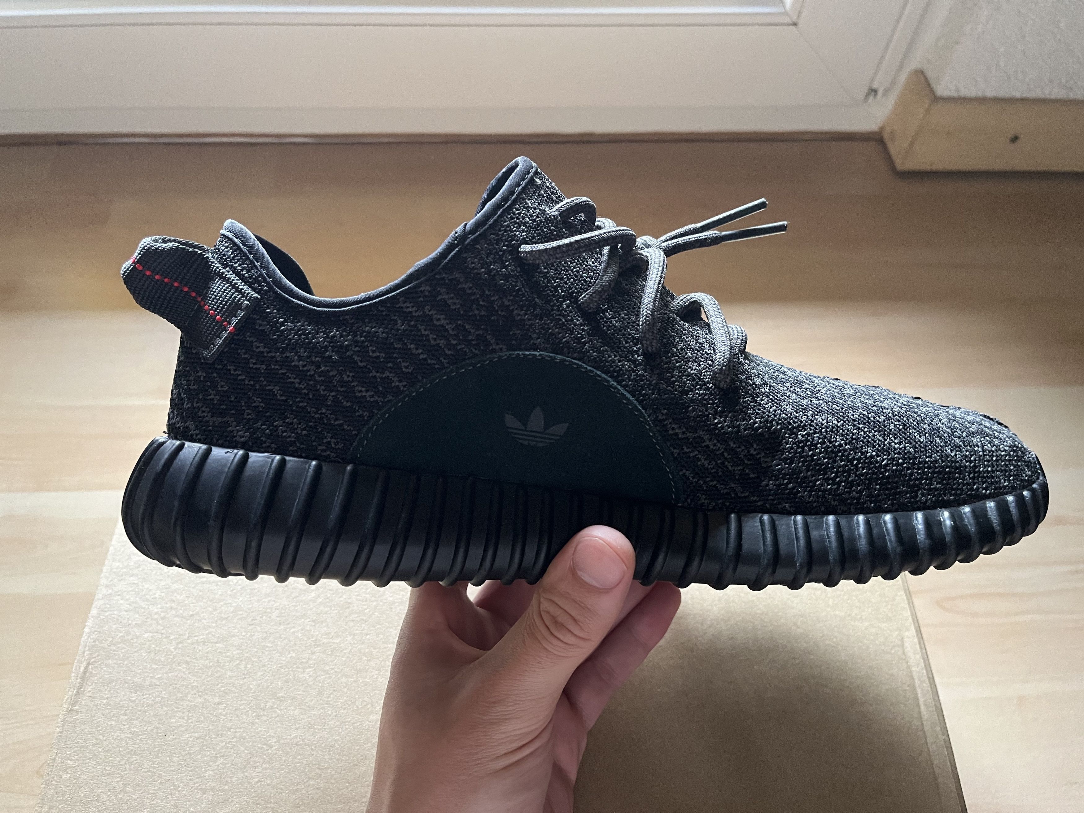Adidas × Kanye West Yeezy Boost 350 Pirate Black (2015) Size US 9.5 / EU 42-43 - 10 Thumbnail