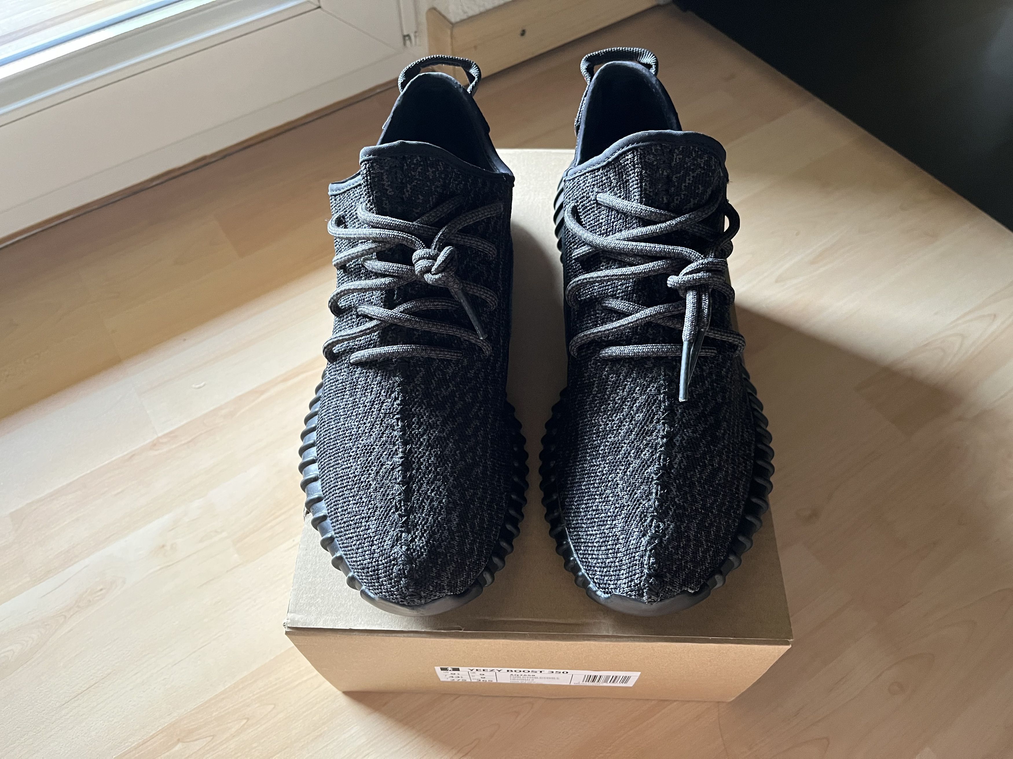 Adidas × Kanye West Yeezy Boost 350 Pirate Black (2015) Size US 9.5 / EU 42-43 - 2 Thumbnail