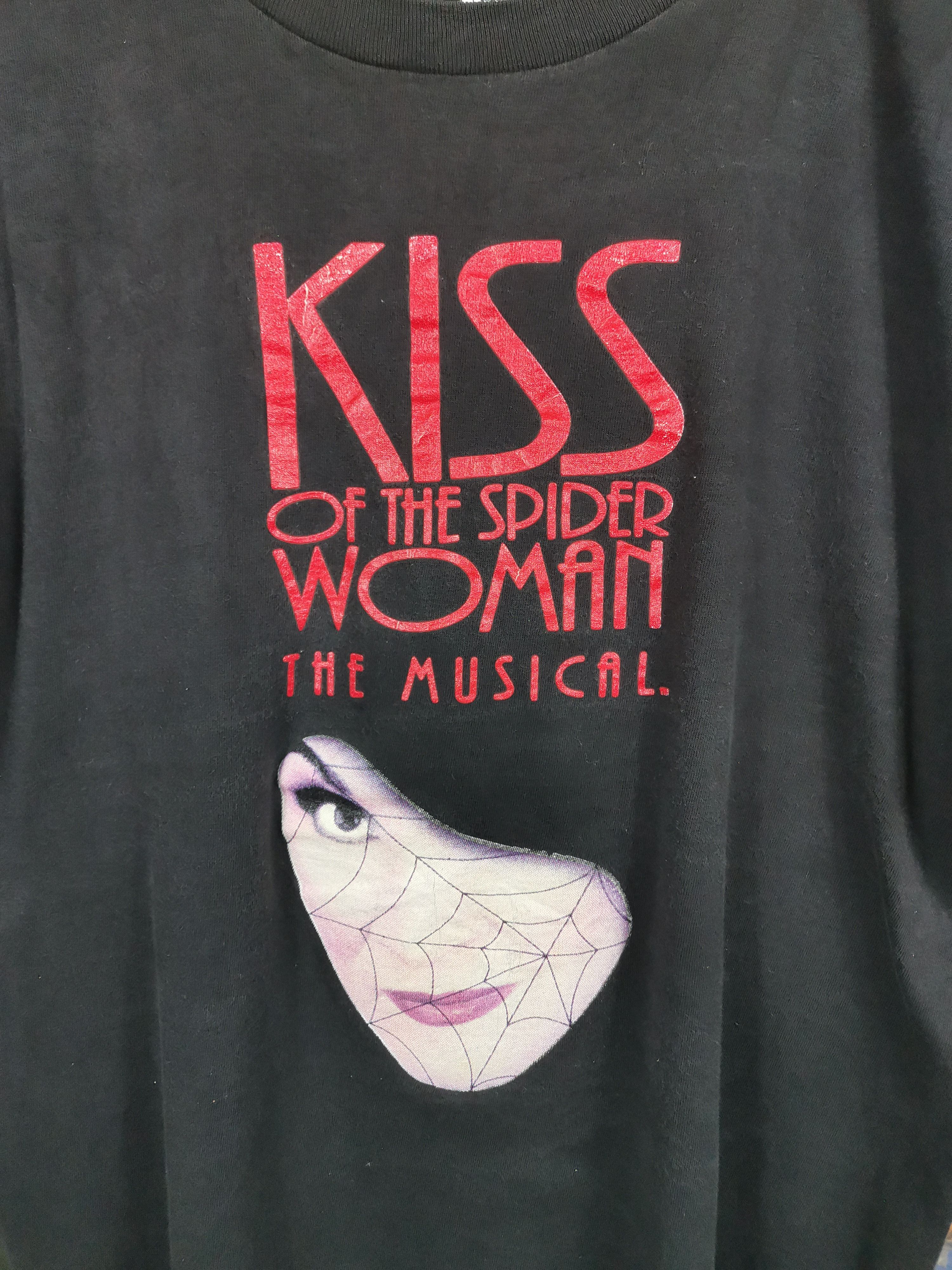 Band Tees Vintage 90s Kiss Off The Spider Woman Tshirt Size US XL / EU 56 / 4 - 2 Thumbnail