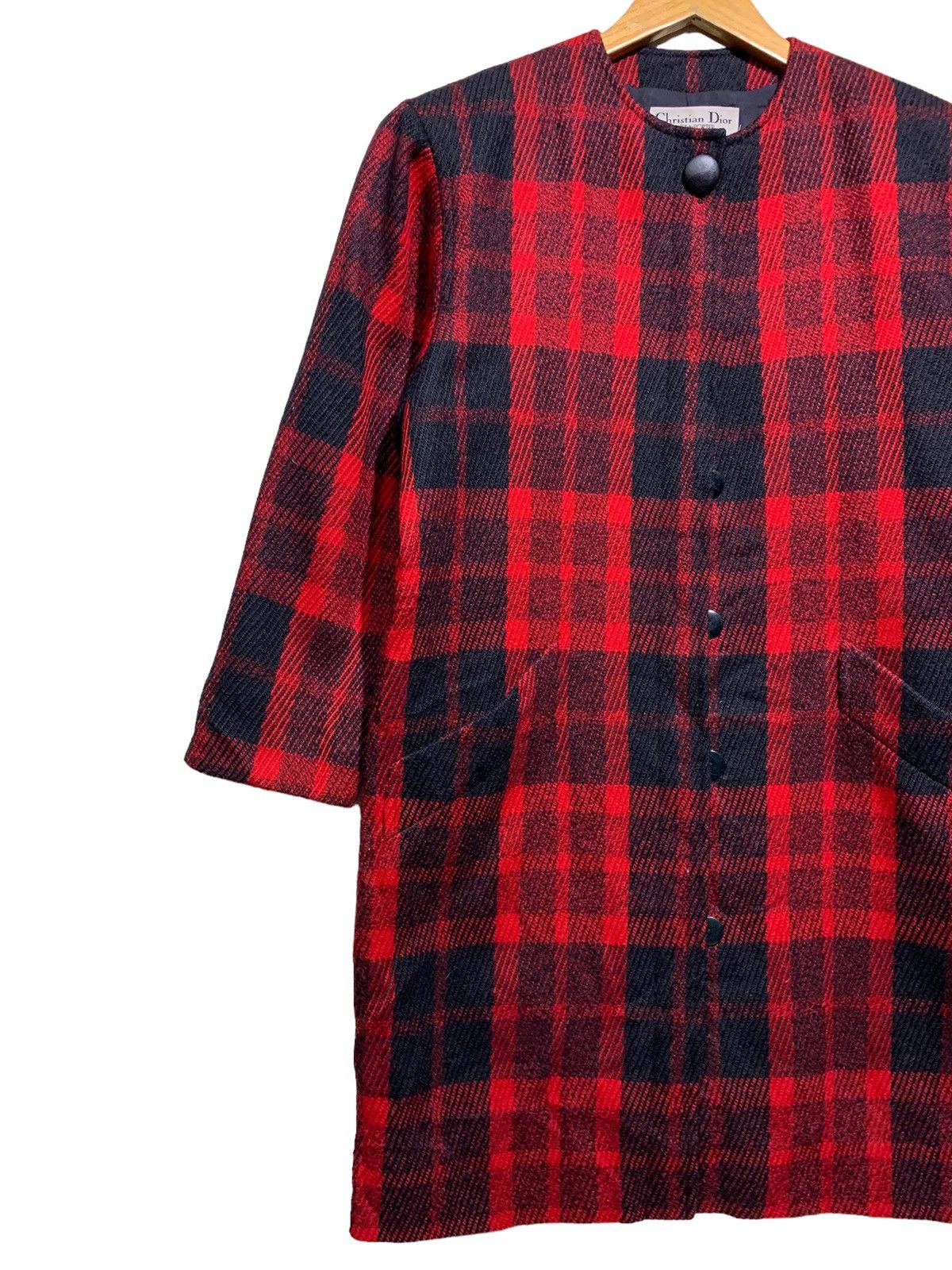 Dior 🔥CHRISTIAN DIOR WOOL TARTANS JACKETS Size M / US 6-8 / IT 42-44 - 2 Thumbnail