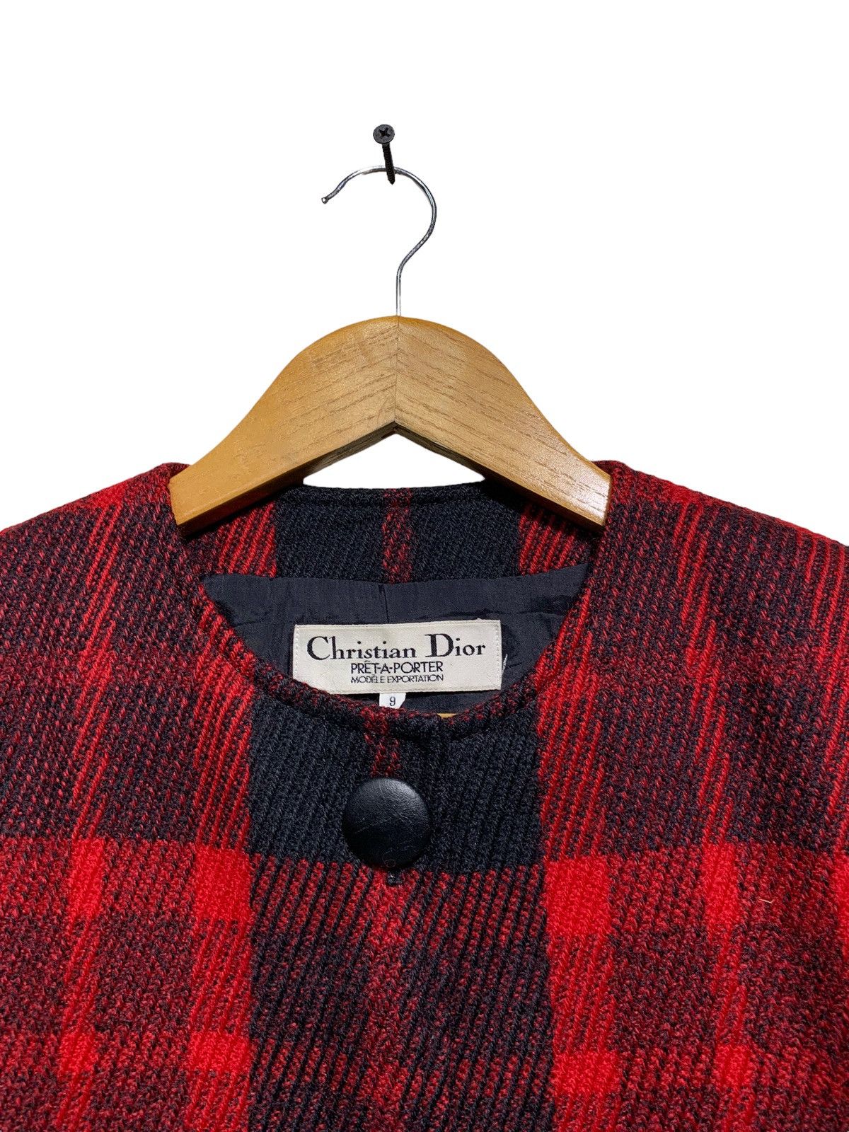 Dior 🔥CHRISTIAN DIOR WOOL TARTANS JACKETS Size M / US 6-8 / IT 42-44 - 4 Thumbnail