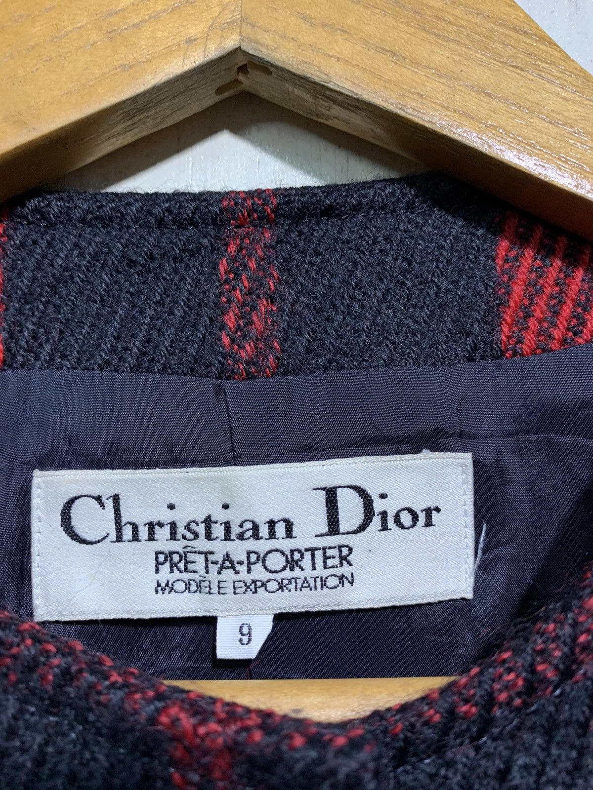 Dior 🔥CHRISTIAN DIOR WOOL TARTANS JACKETS Size M / US 6-8 / IT 42-44 - 8 Thumbnail