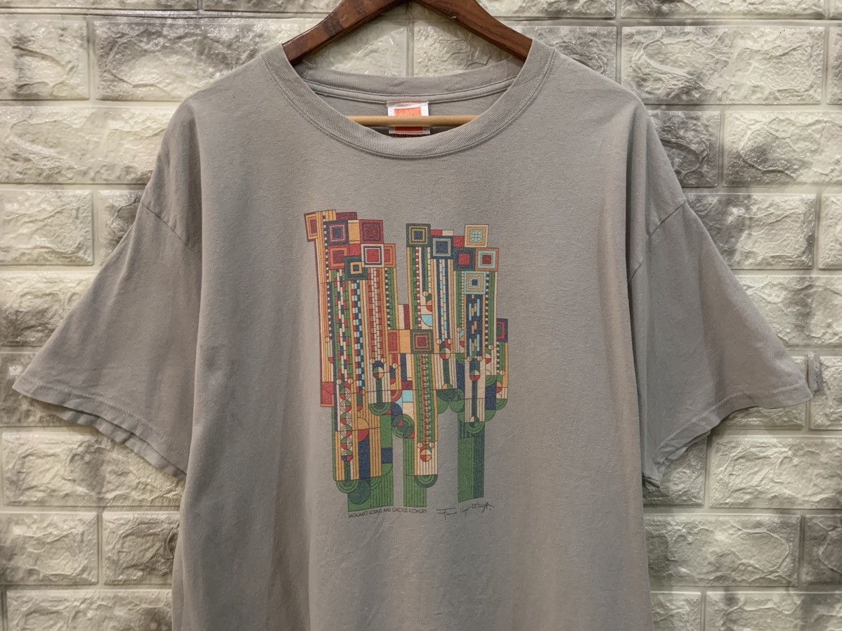 Vintage Vintage Frank Lloyd Wright Tee Size US XL / EU 56 / 4 - 3 Thumbnail