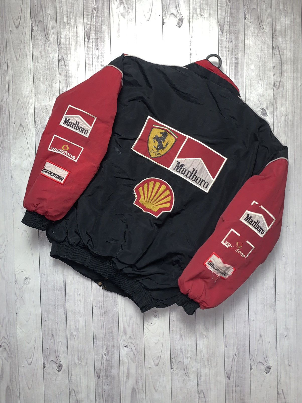 Ferrari × Marlboro × Vintage Vintage Marlboro Ferrari racing jacket size XL logo Size US XL / EU 56 / 4 - 4 Thumbnail