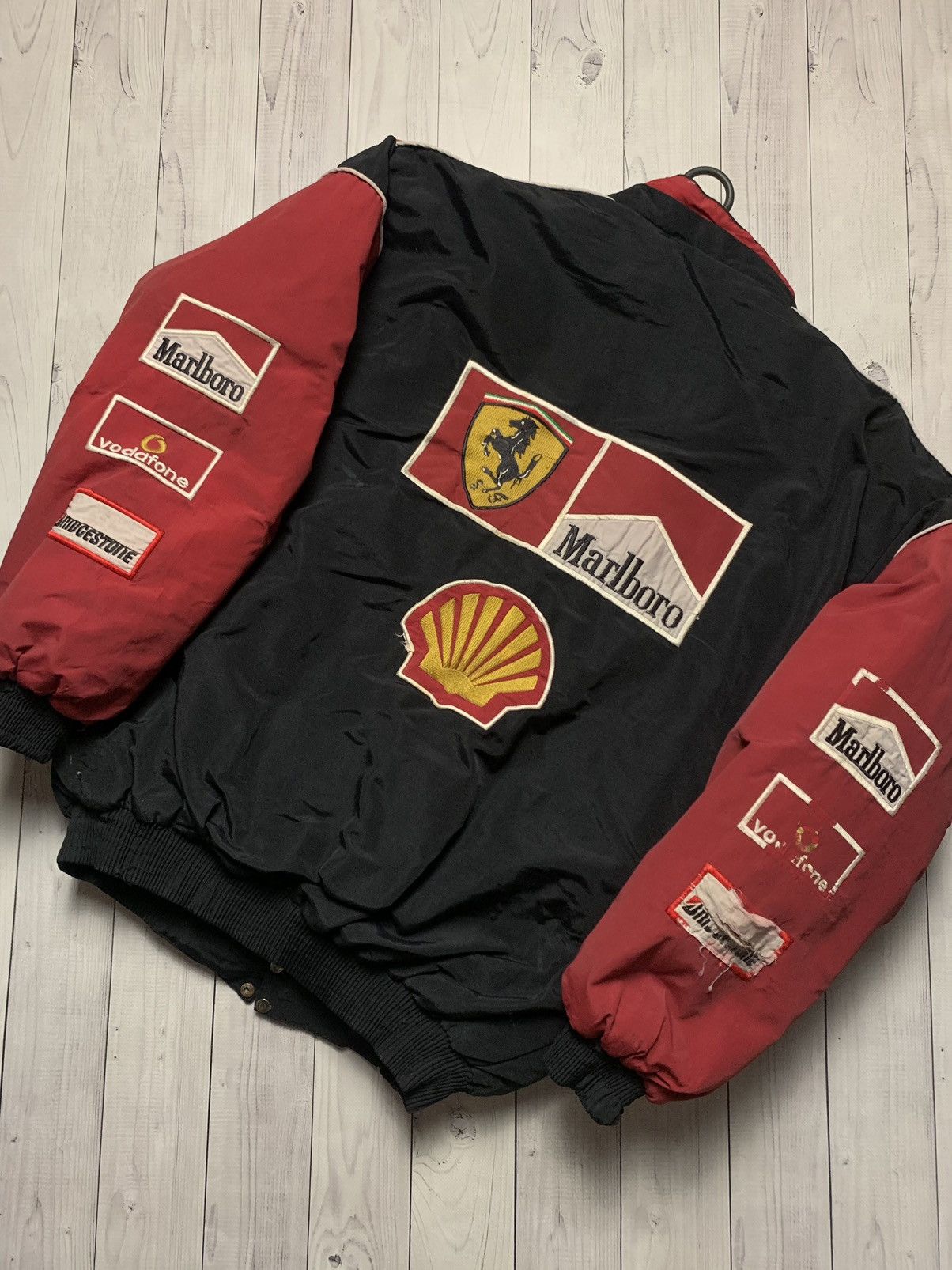 Ferrari × Marlboro × Vintage Vintage Marlboro Ferrari racing jacket size XL logo Size US XL / EU 56 / 4 - 5 Thumbnail