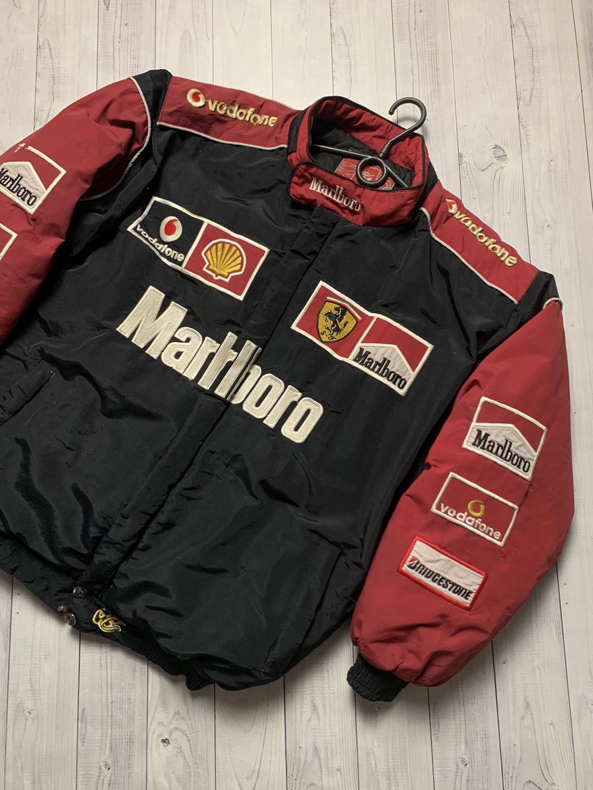 Ferrari × Marlboro × Vintage Vintage Marlboro Ferrari racing jacket size XL logo Size US XL / EU 56 / 4 - 2 Thumbnail