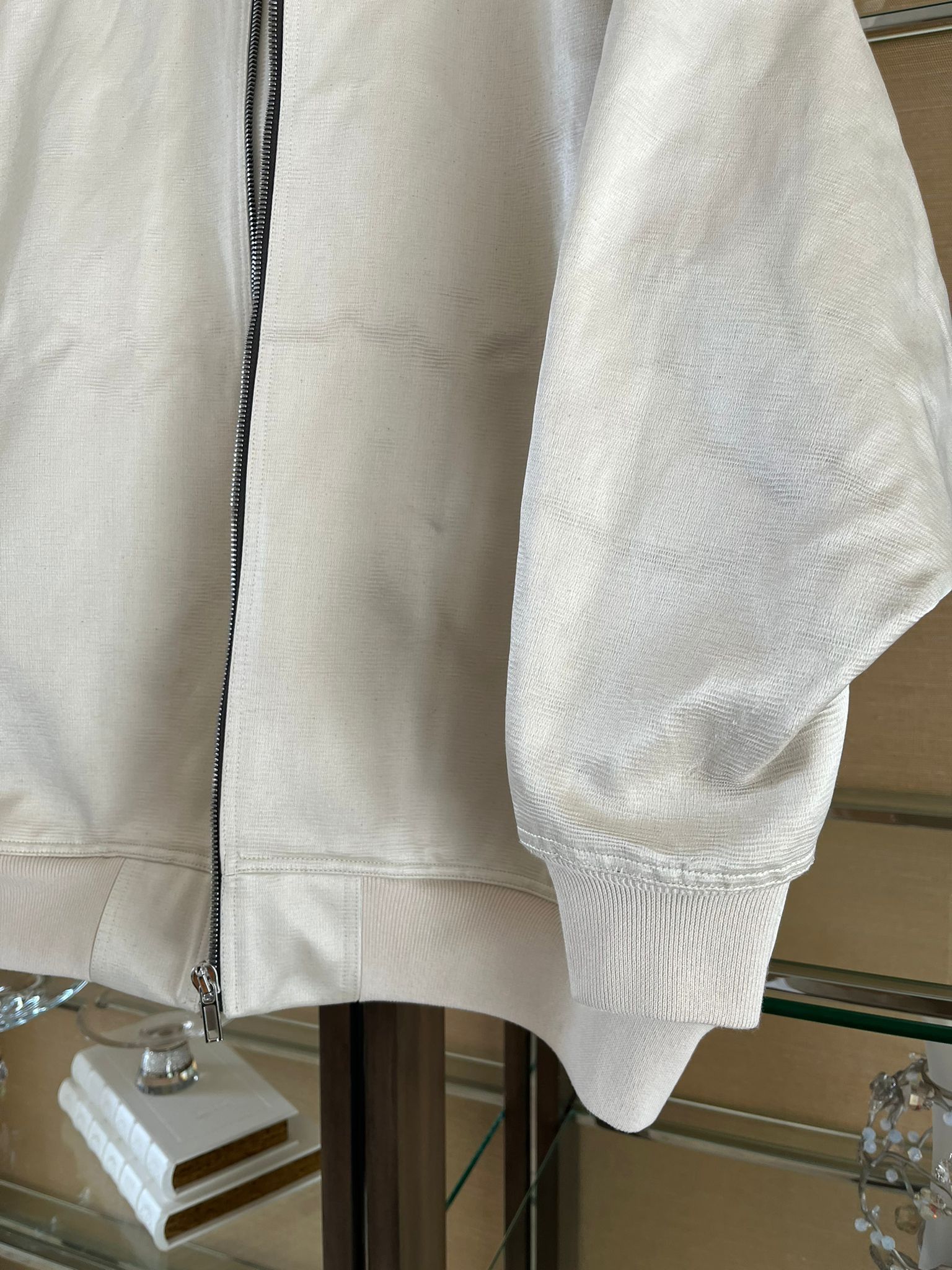 Rick Owens Peter Flight Bomber in Natural Size US M / EU 48-50 / 2 - 15 Thumbnail