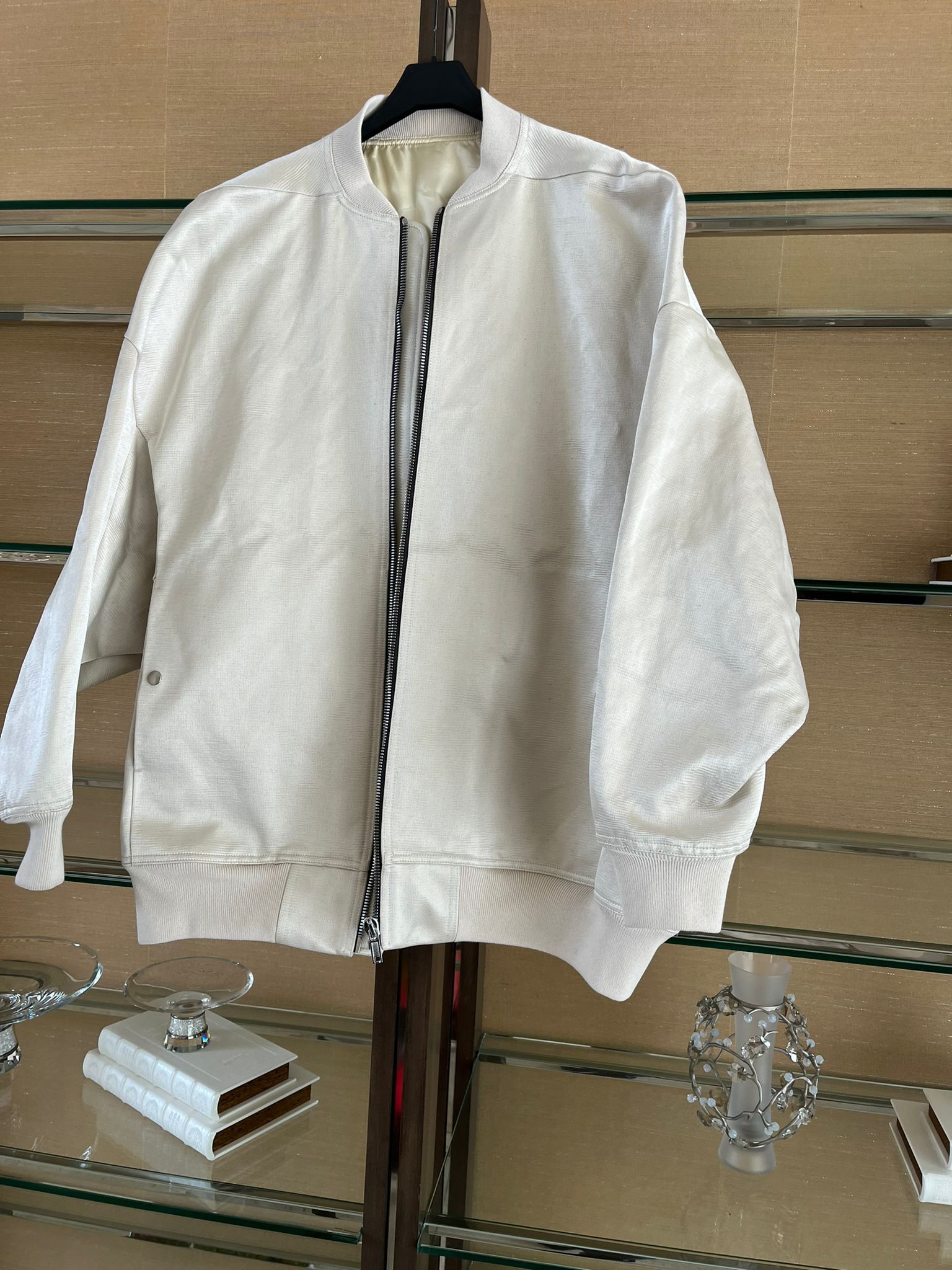 Rick Owens Peter Flight Bomber in Natural Size US M / EU 48-50 / 2 - 12 Thumbnail