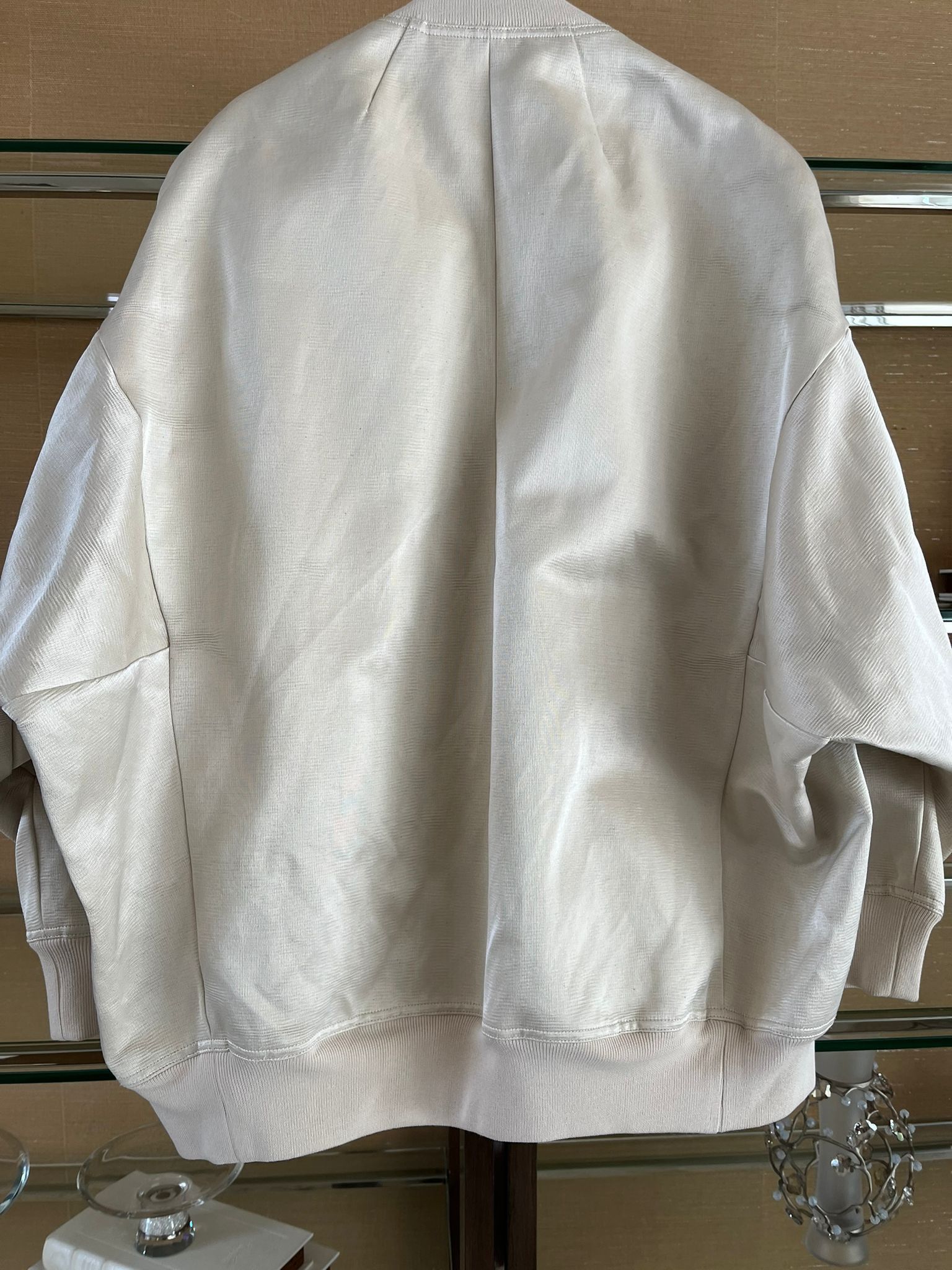 Rick Owens Peter Flight Bomber in Natural Size US M / EU 48-50 / 2 - 16 Thumbnail
