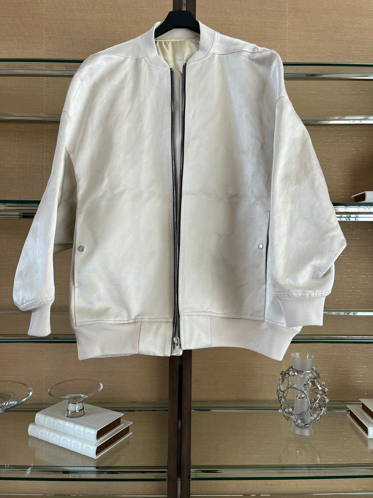 Rick Owens Peter Flight Bomber in Natural Size US M / EU 48-50 / 2 - 3 Thumbnail