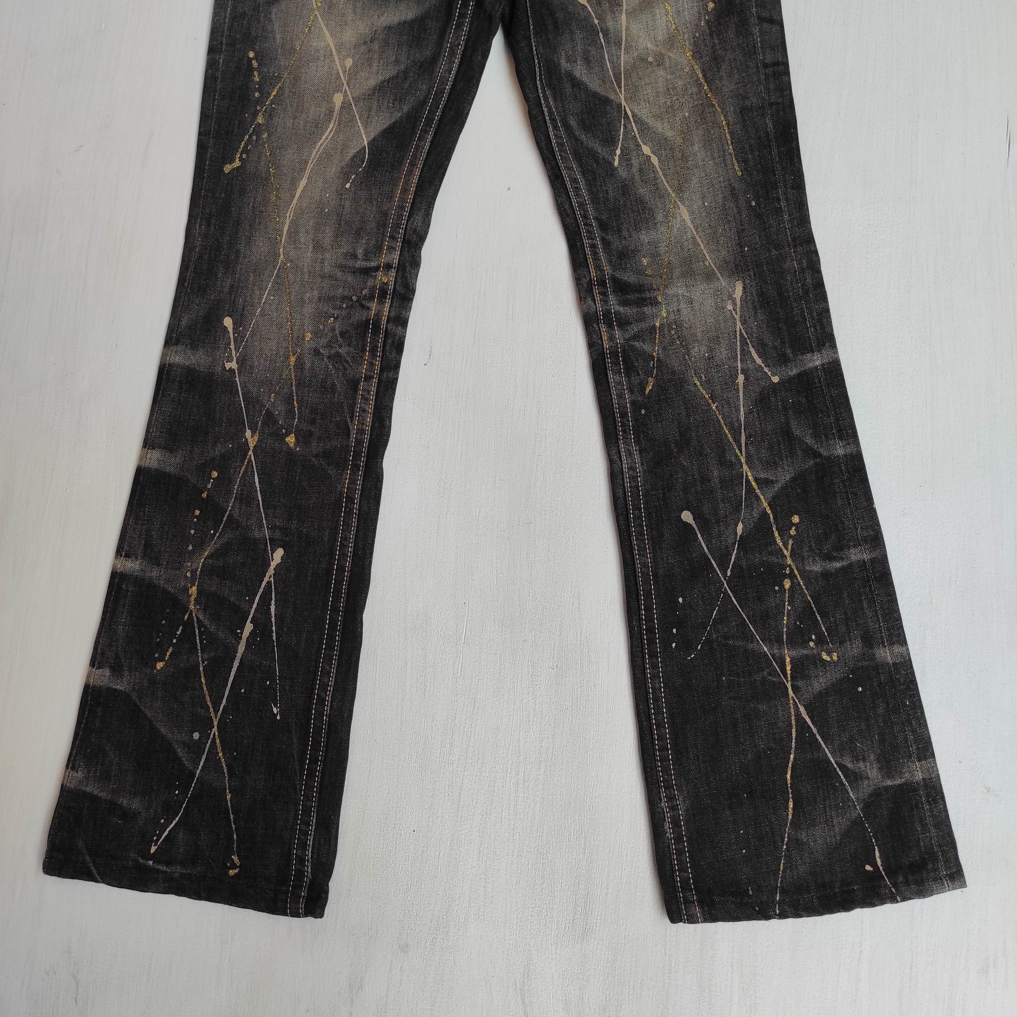 If Six Was Nine Flare Jeans XFRM Splash Low Rise Boot Cut Denim size 28 Size US 28 / EU 44 - 7 Thumbnail