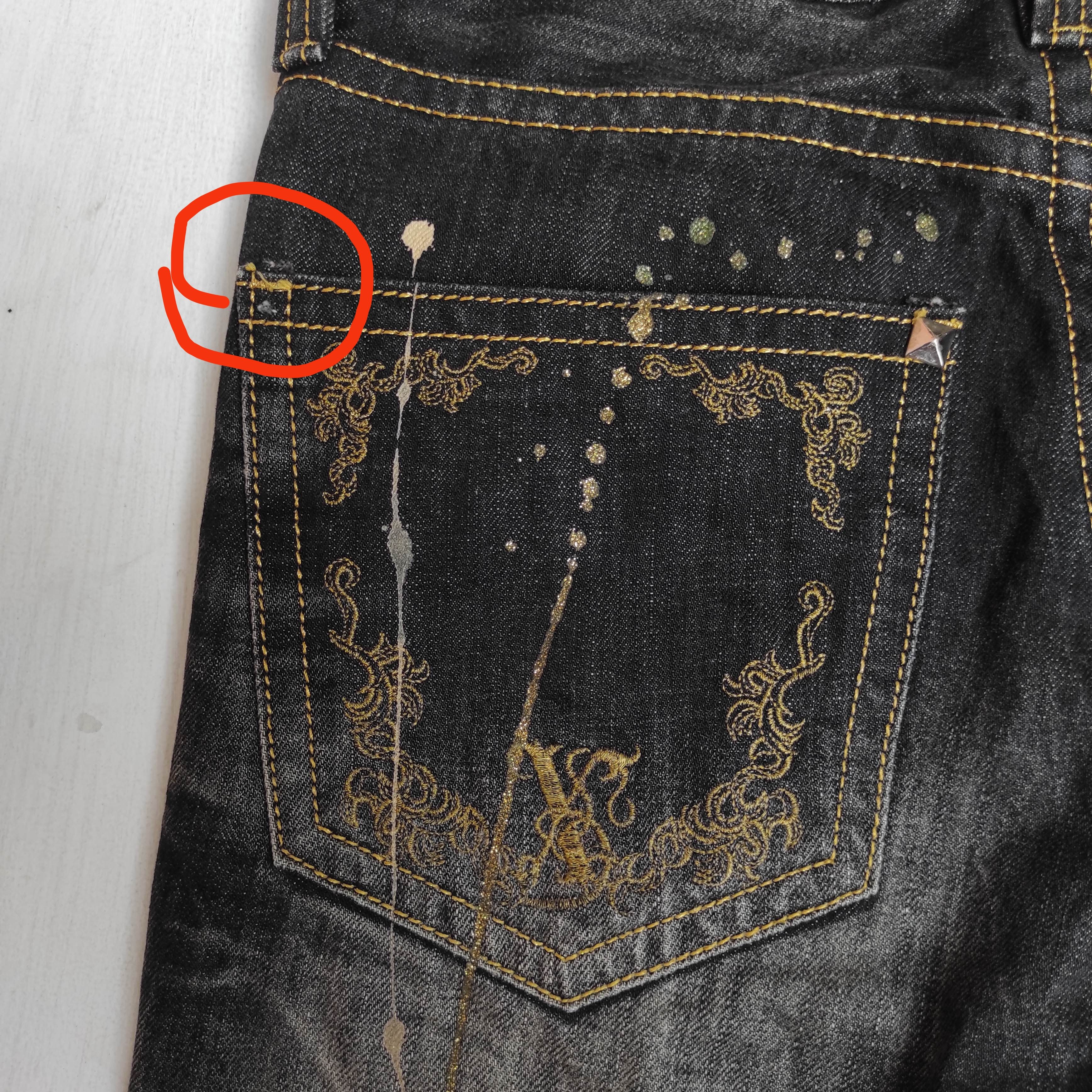 If Six Was Nine Flare Jeans XFRM Splash Low Rise Boot Cut Denim size 28 Size US 28 / EU 44 - 16 Thumbnail